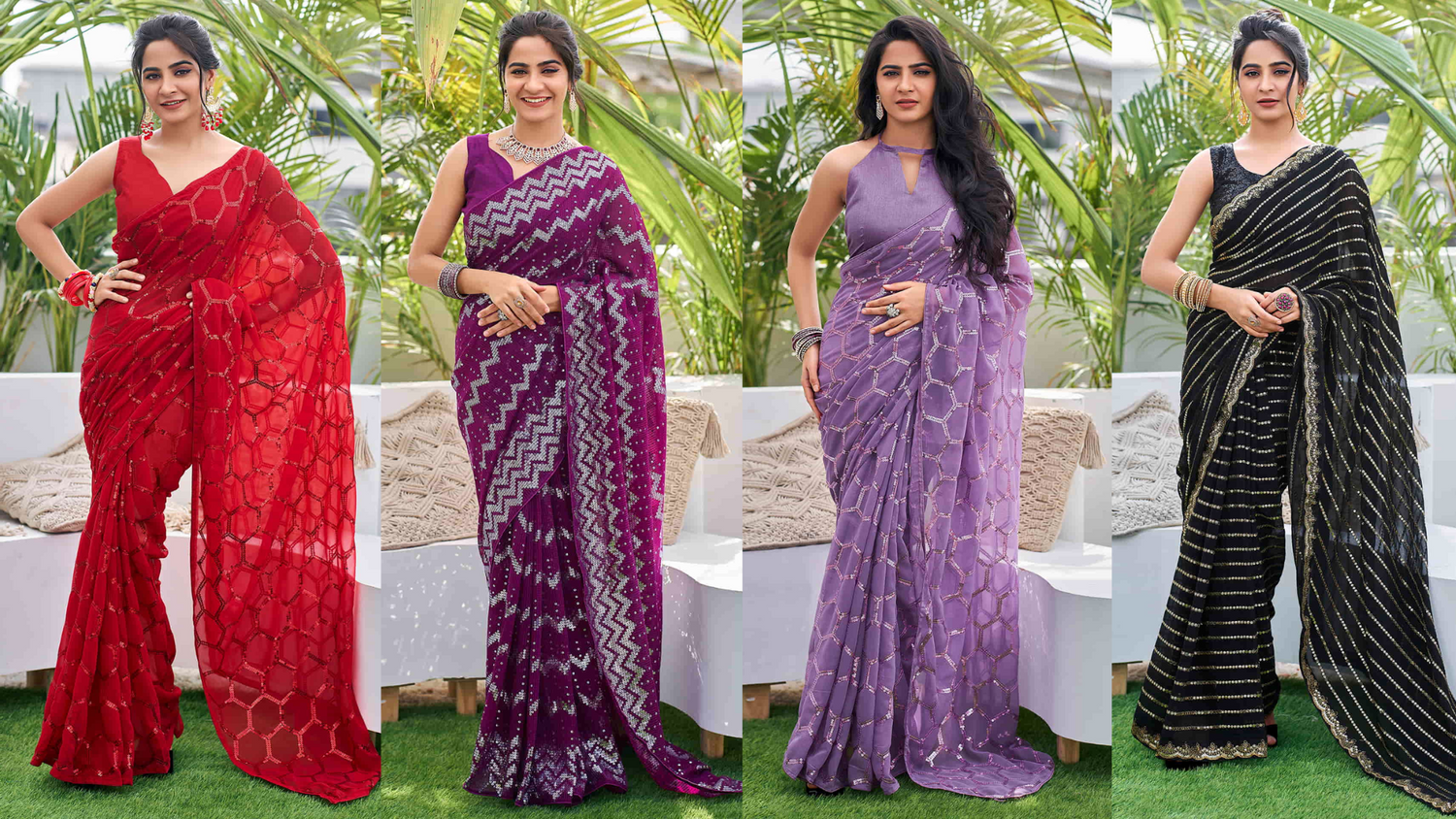 Affordable Party Wear Sarees: Look Stylish on a Budget