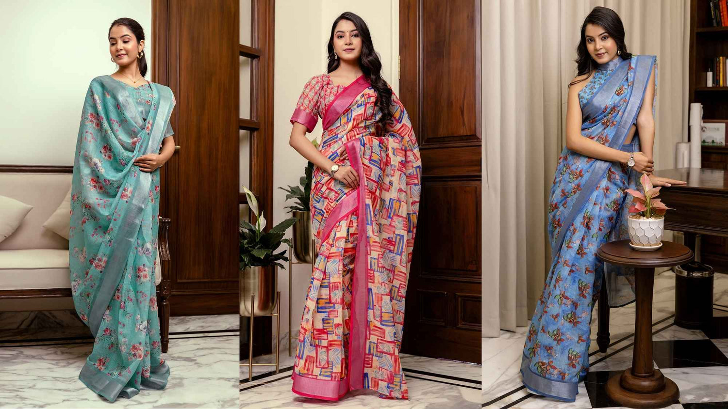 Work-to-Pooja Sarees: Versatile Picks for Office-Going Women