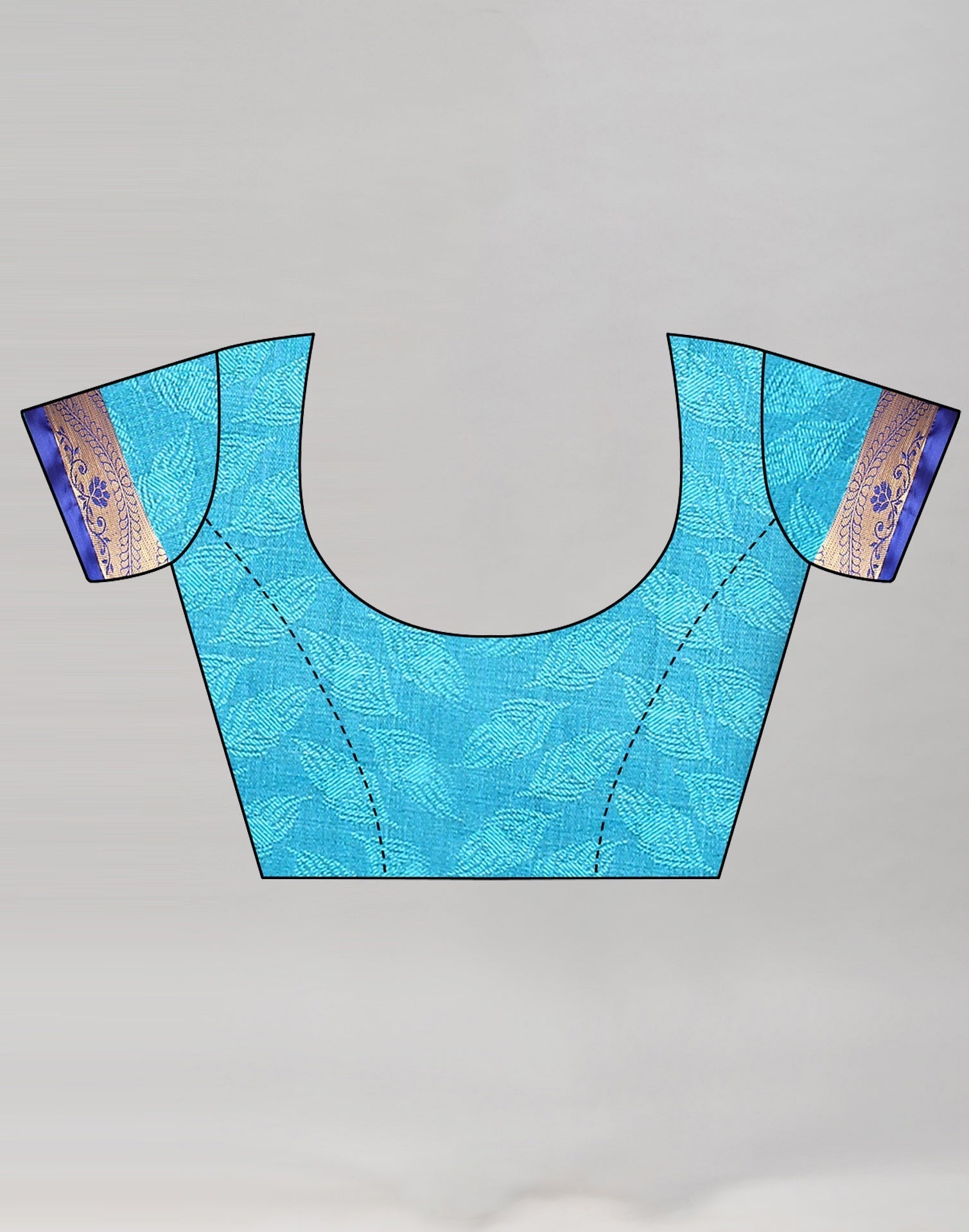 Turkish Blue Silk Saree | Sudathi