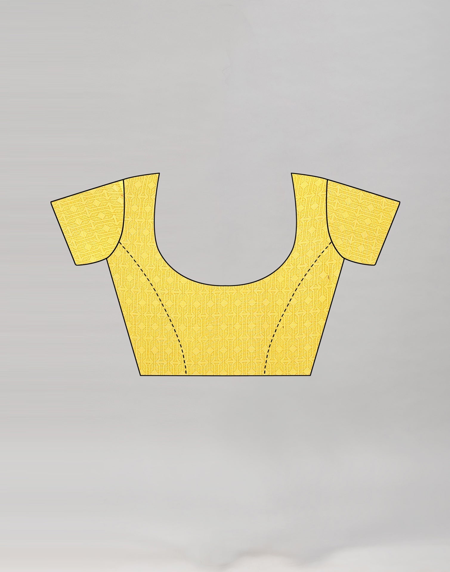 Yellow Printed Saree | Sudathi