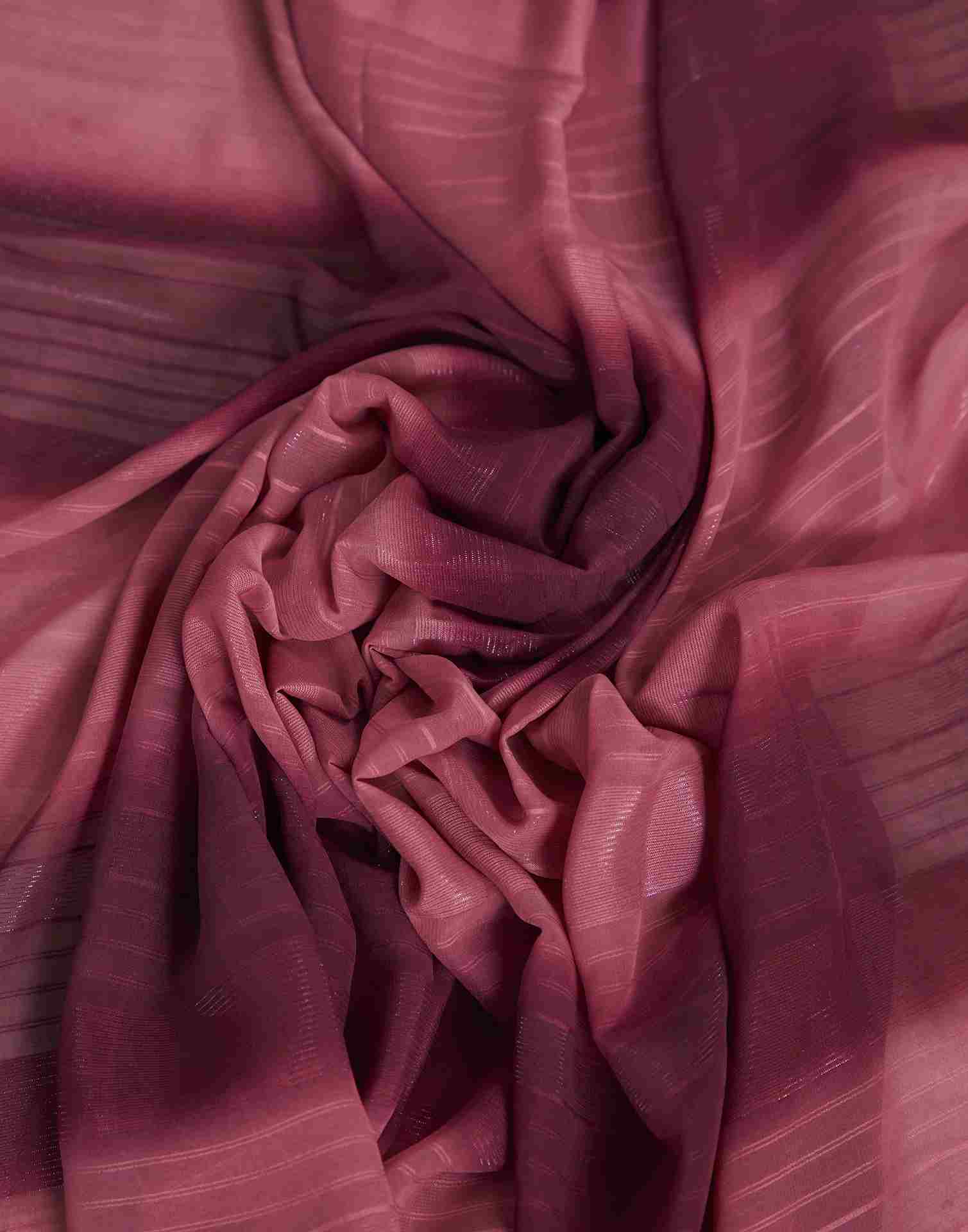 Ready To Wear Maroon Georgette Printed Saree
