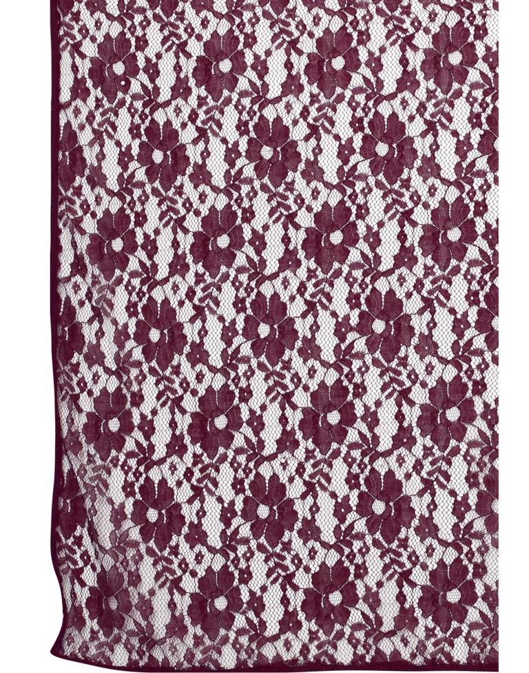 Wine Coloured Russel Net Partywear saree | Sudathi