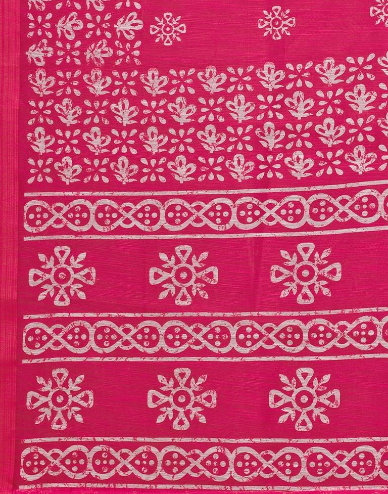 Pink Cotton Saree | Sudathi