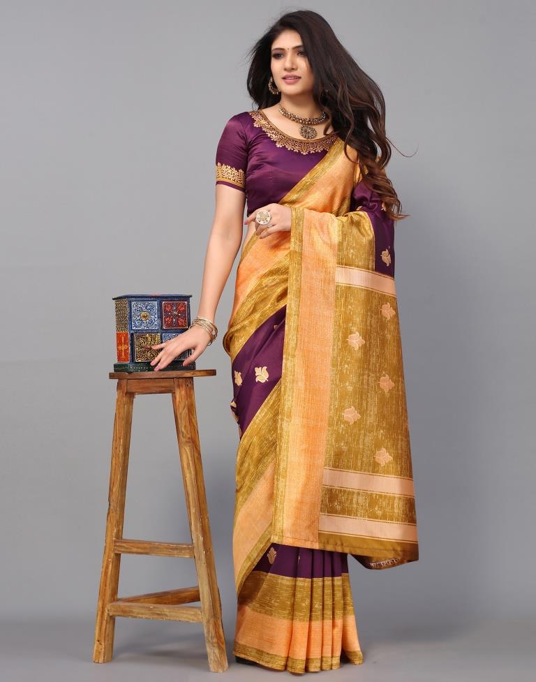 Wine Silk Saree | Sudathi