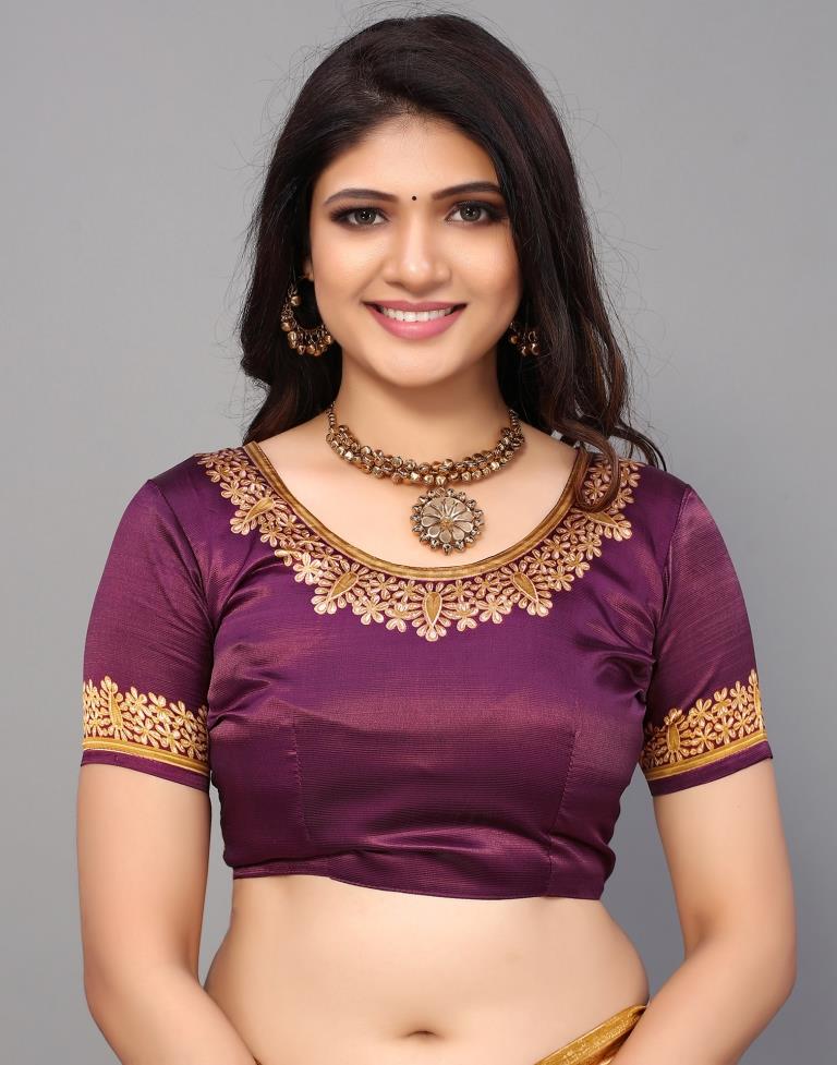 Wine Silk Saree | Sudathi