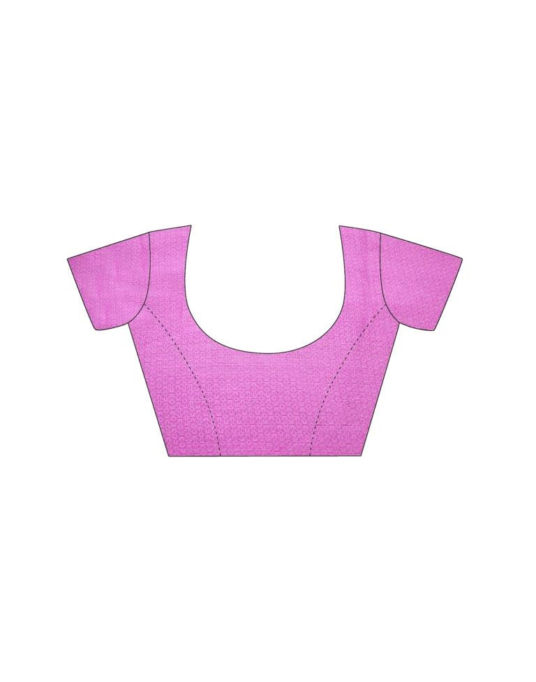 Pink Printed Saree | Sudathi