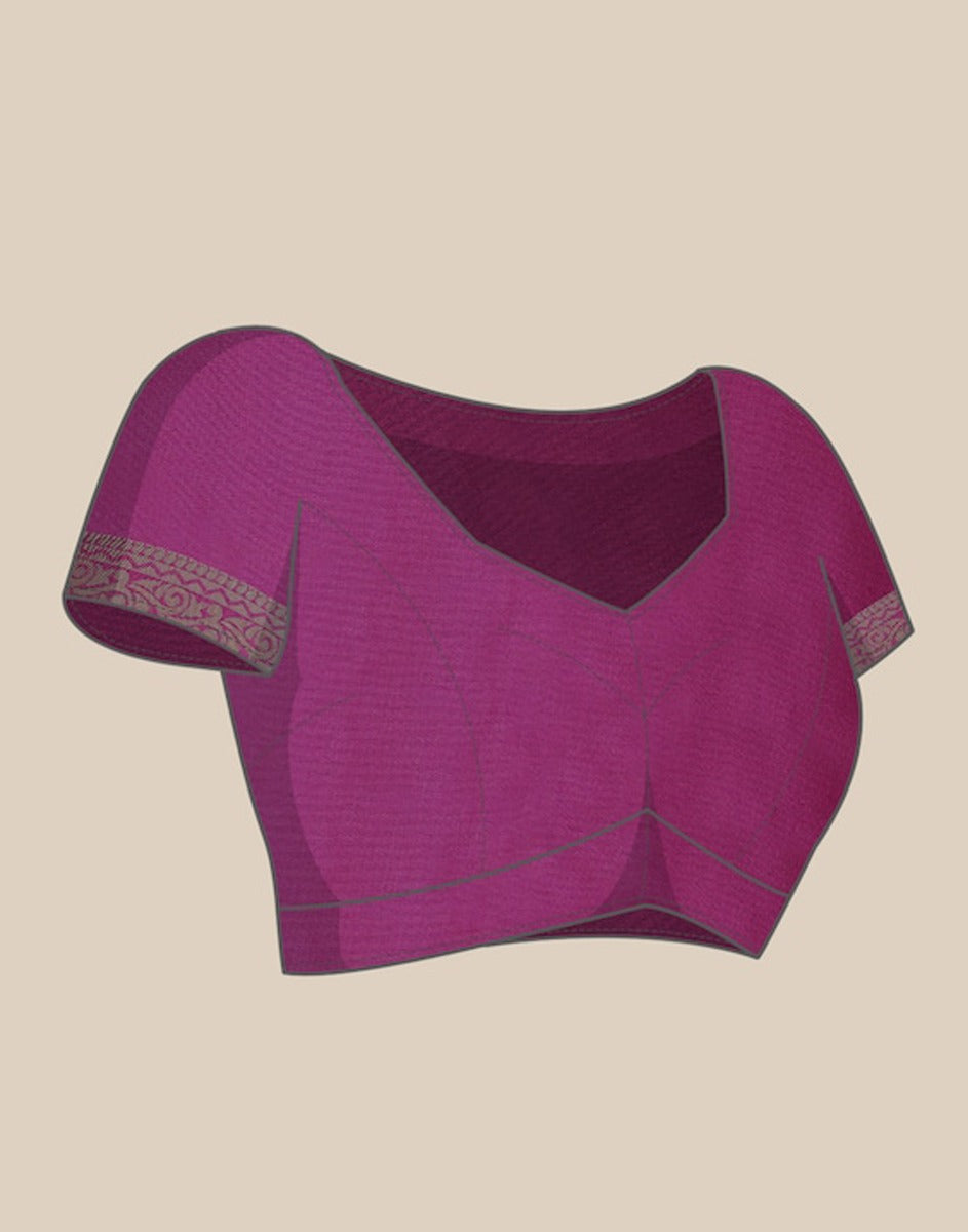 Pink Banarasi Silk Saree | Sudathi