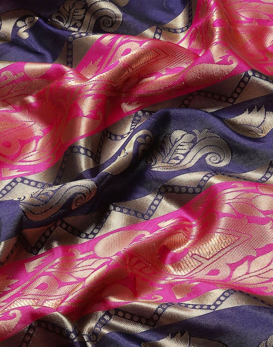 Pink Banarasi Silk Saree | Sudathi