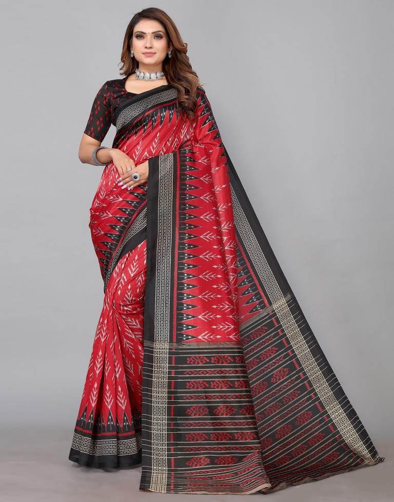 Red Silk Saree | Sudathi