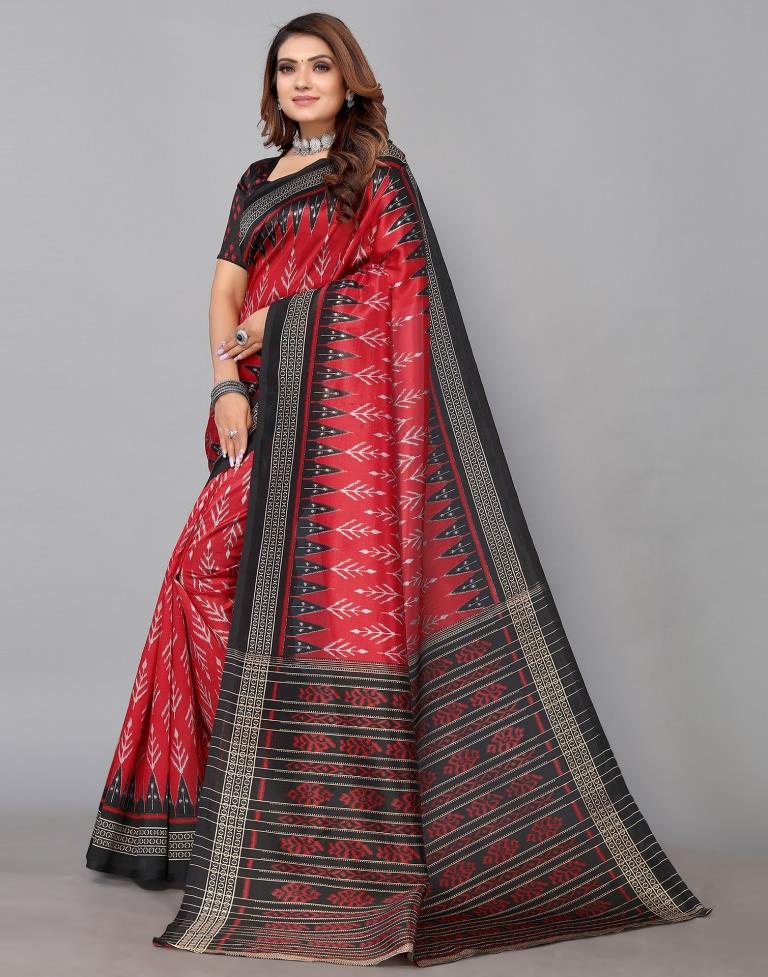 Red Silk Saree | Sudathi