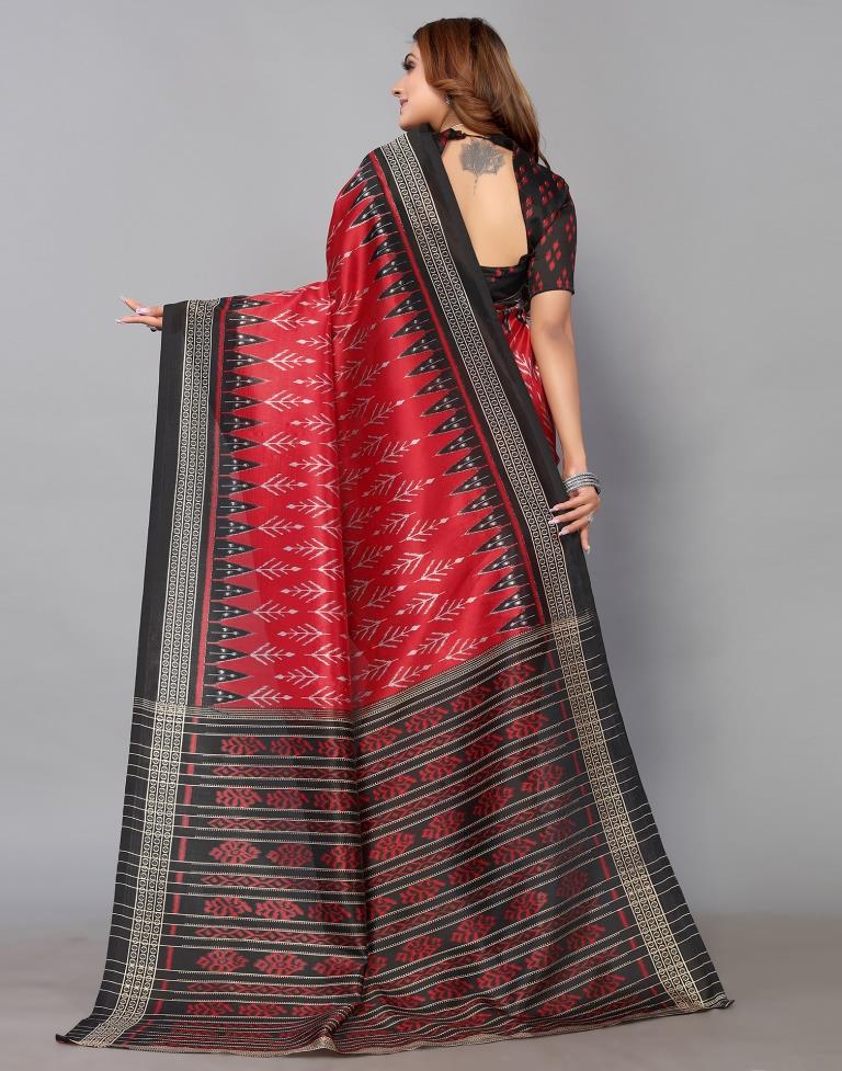 Red Silk Saree | Sudathi