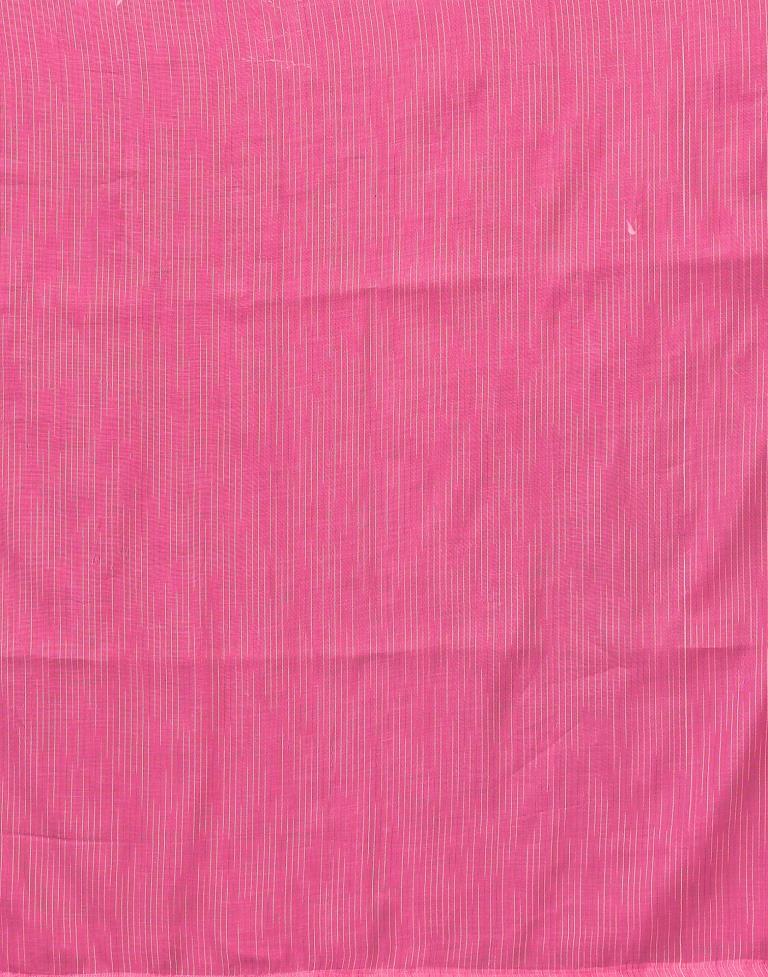Pink Cotton Saree | Sudathi