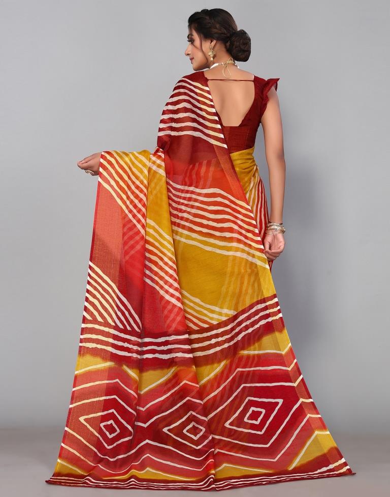 Multicoloured Cotton Saree | Sudathi