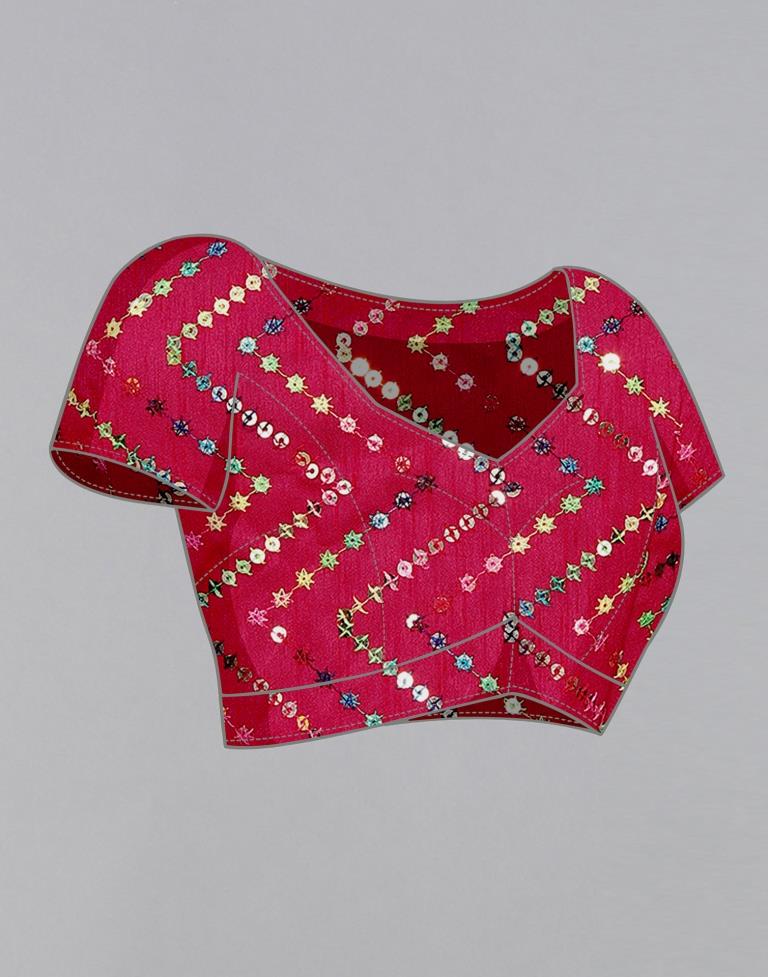 Pink Georgette Saree | Sudathi