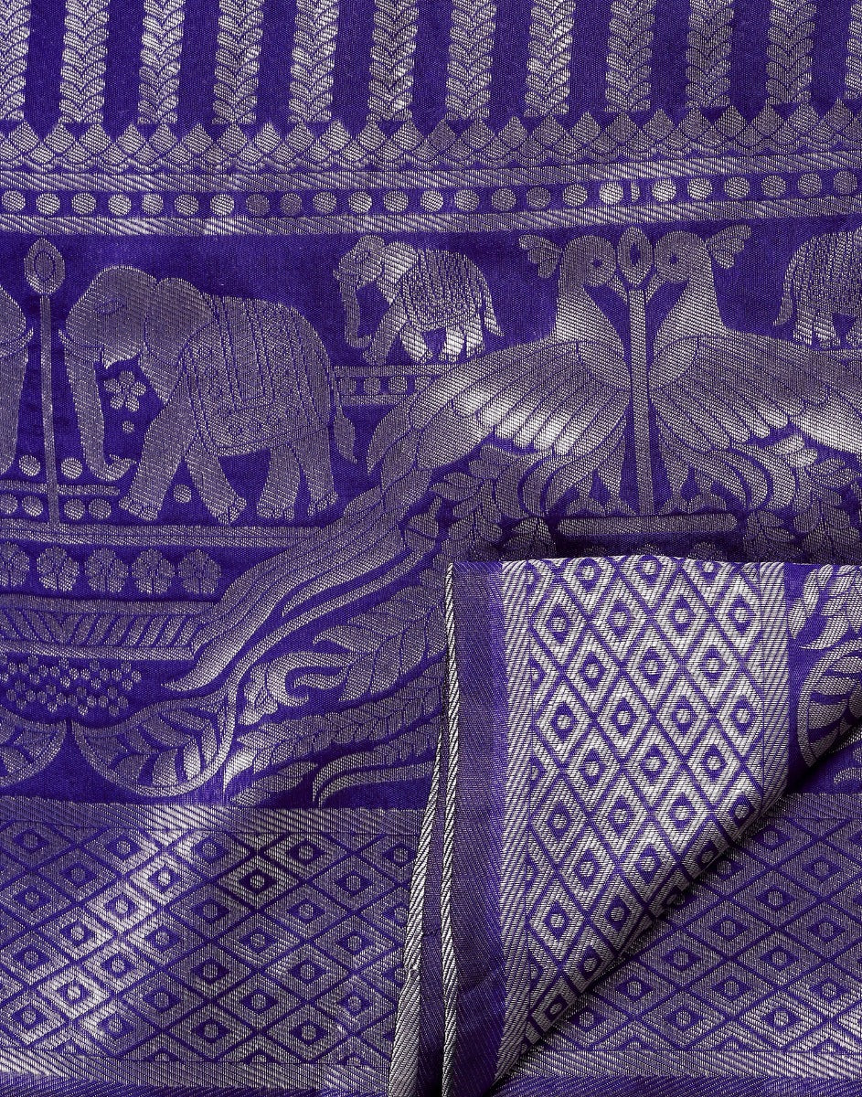 Purple Silk Saree | Sudathi