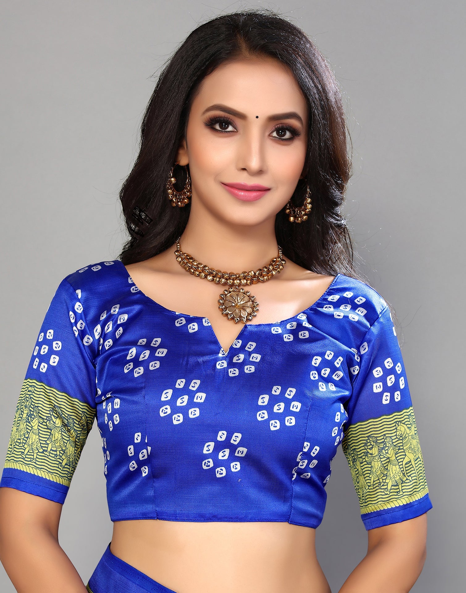 Pink Silk Printed Saree | Sudathi