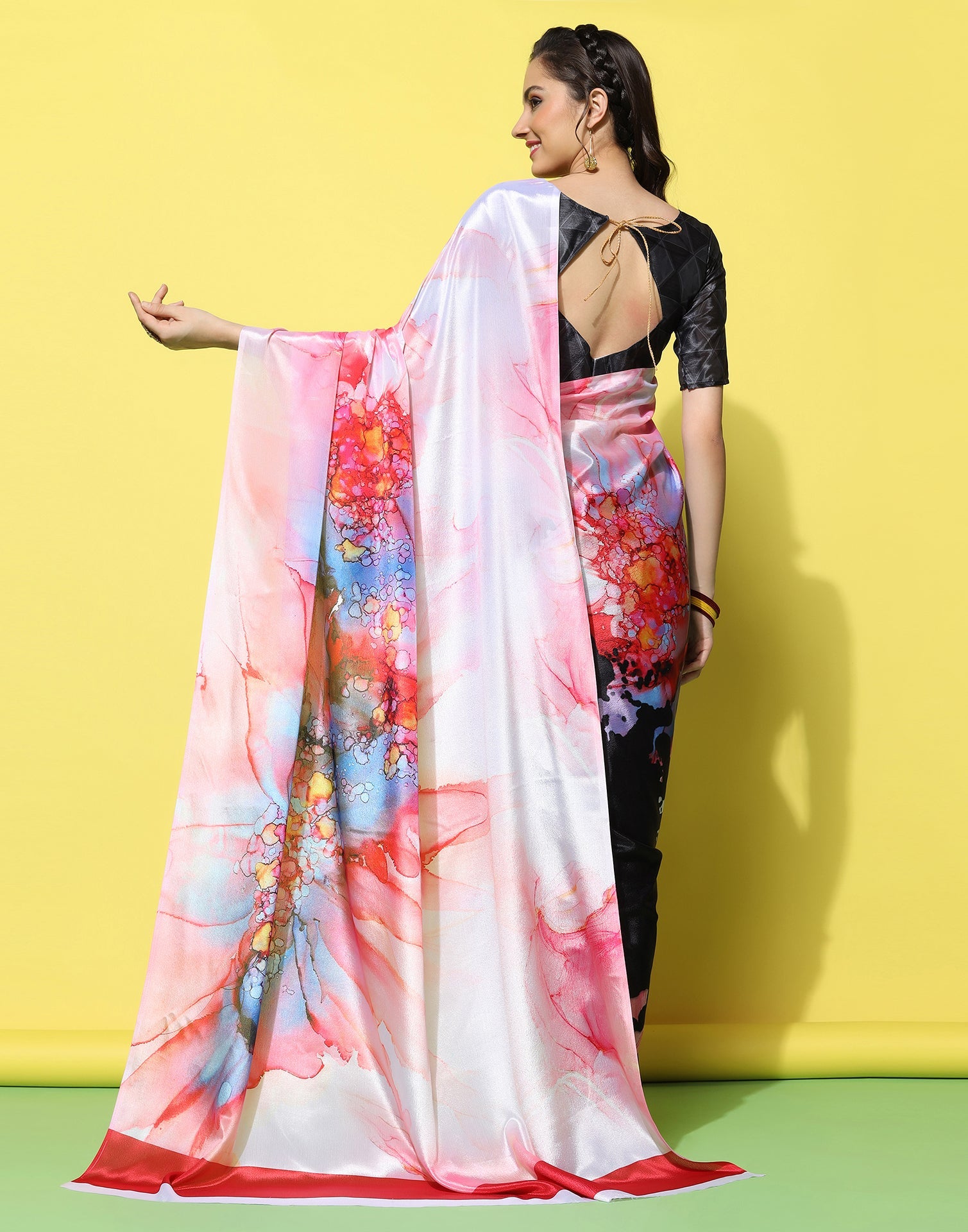 White Silk Saree | Sudathi