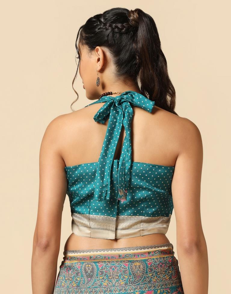 Rama Green Silk Saree | Sudathi