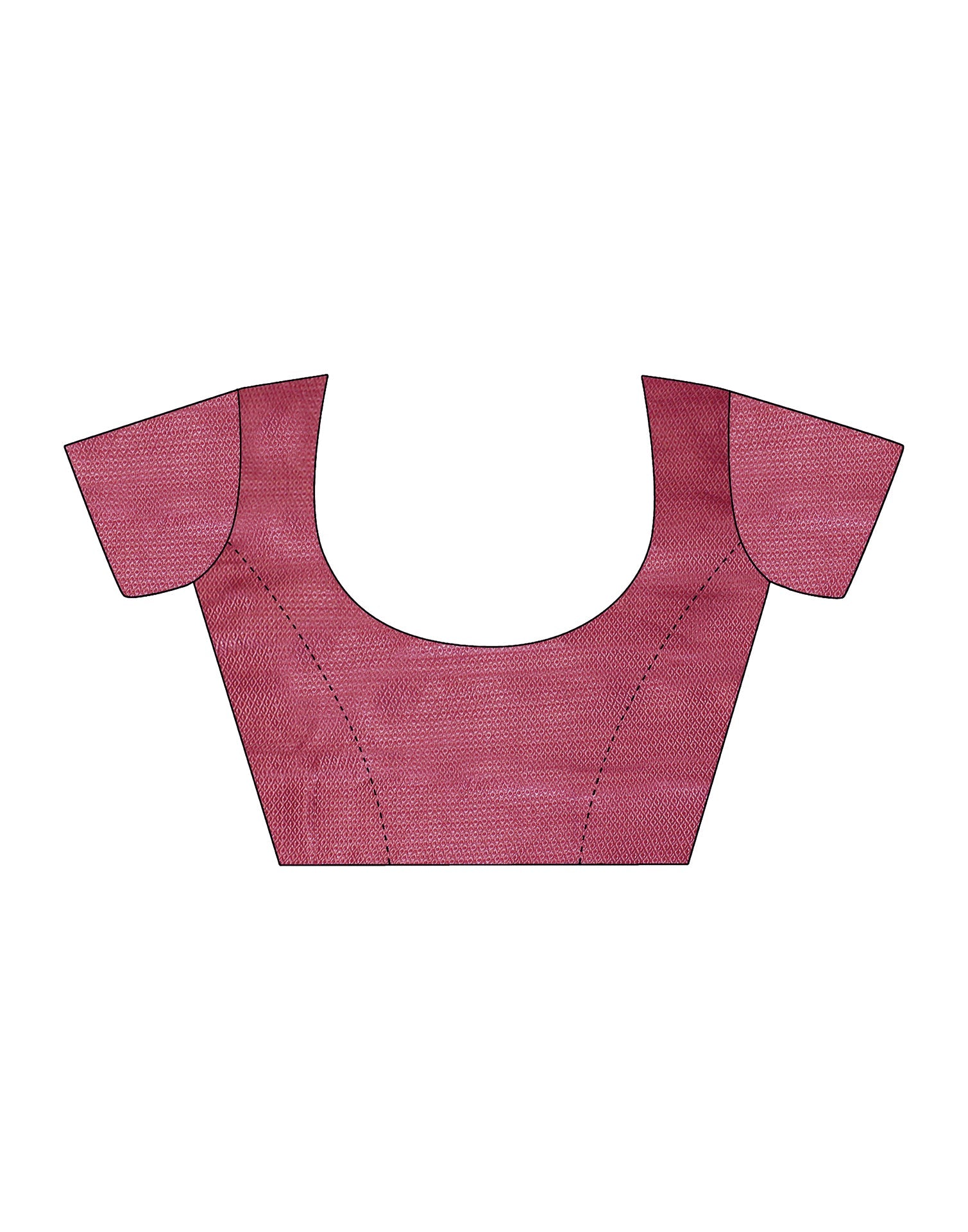 Pink Plain Silk Saree | Sudathi
