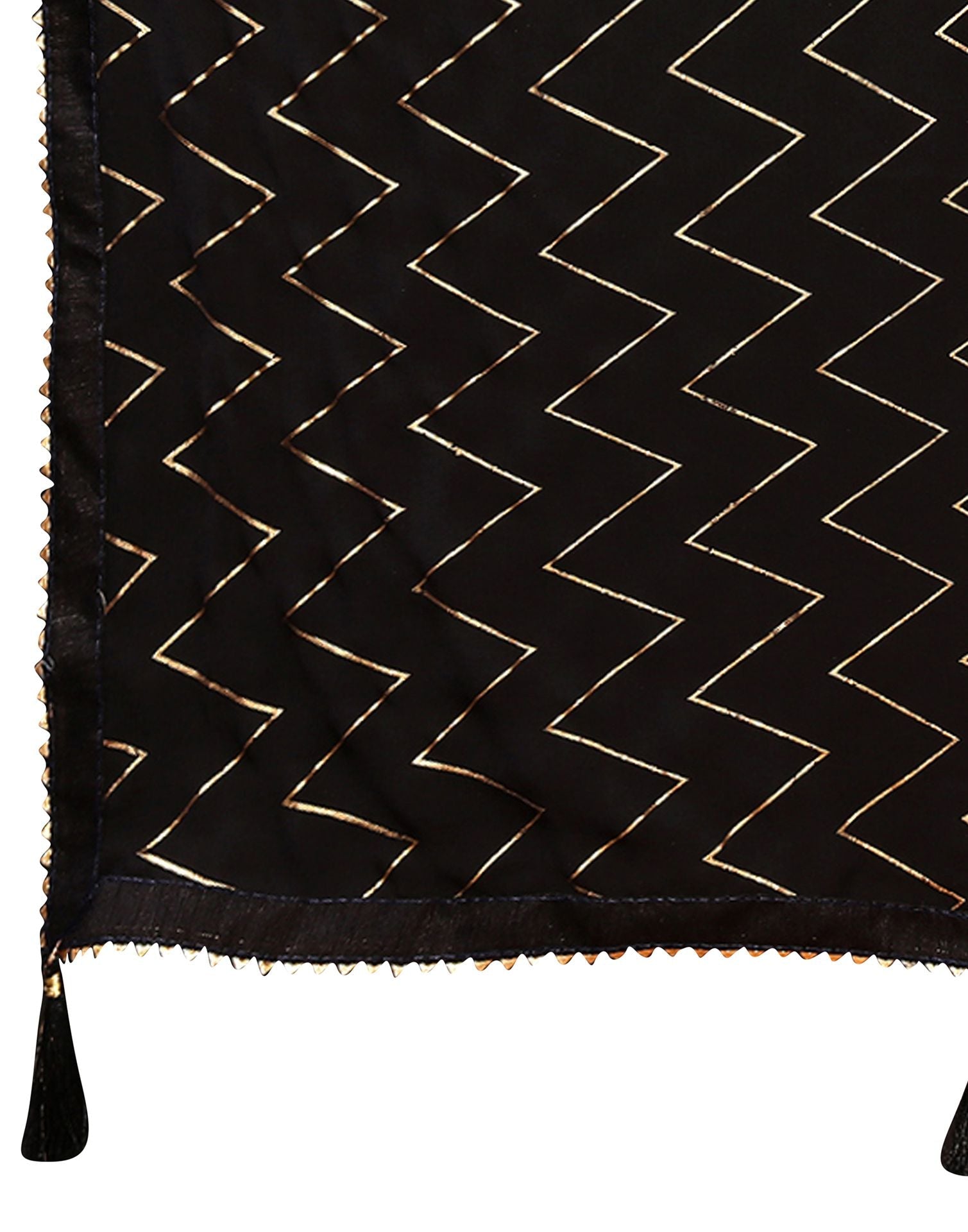 Black Printed Saree | Sudathi