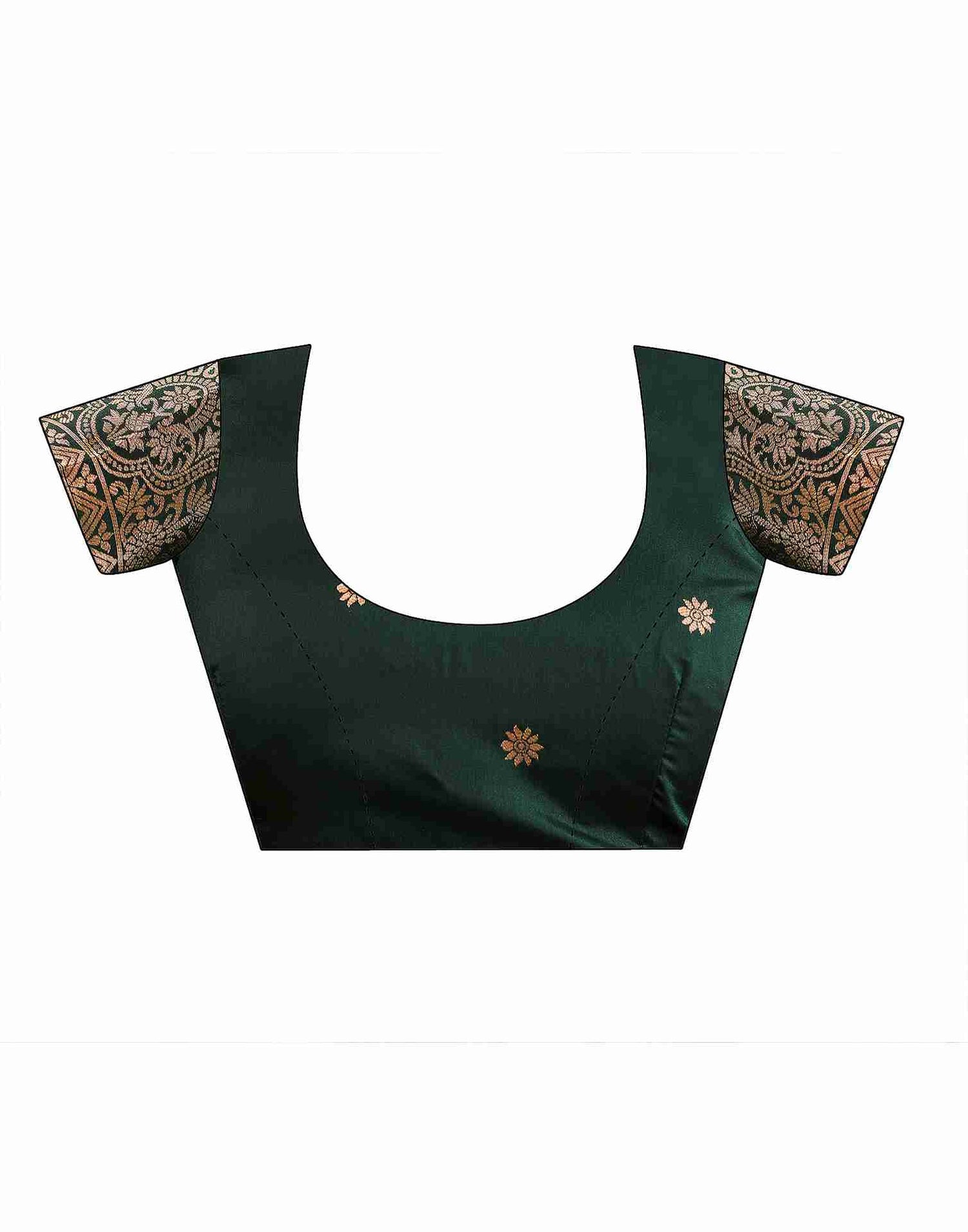 Yellow Silk Woven Saree