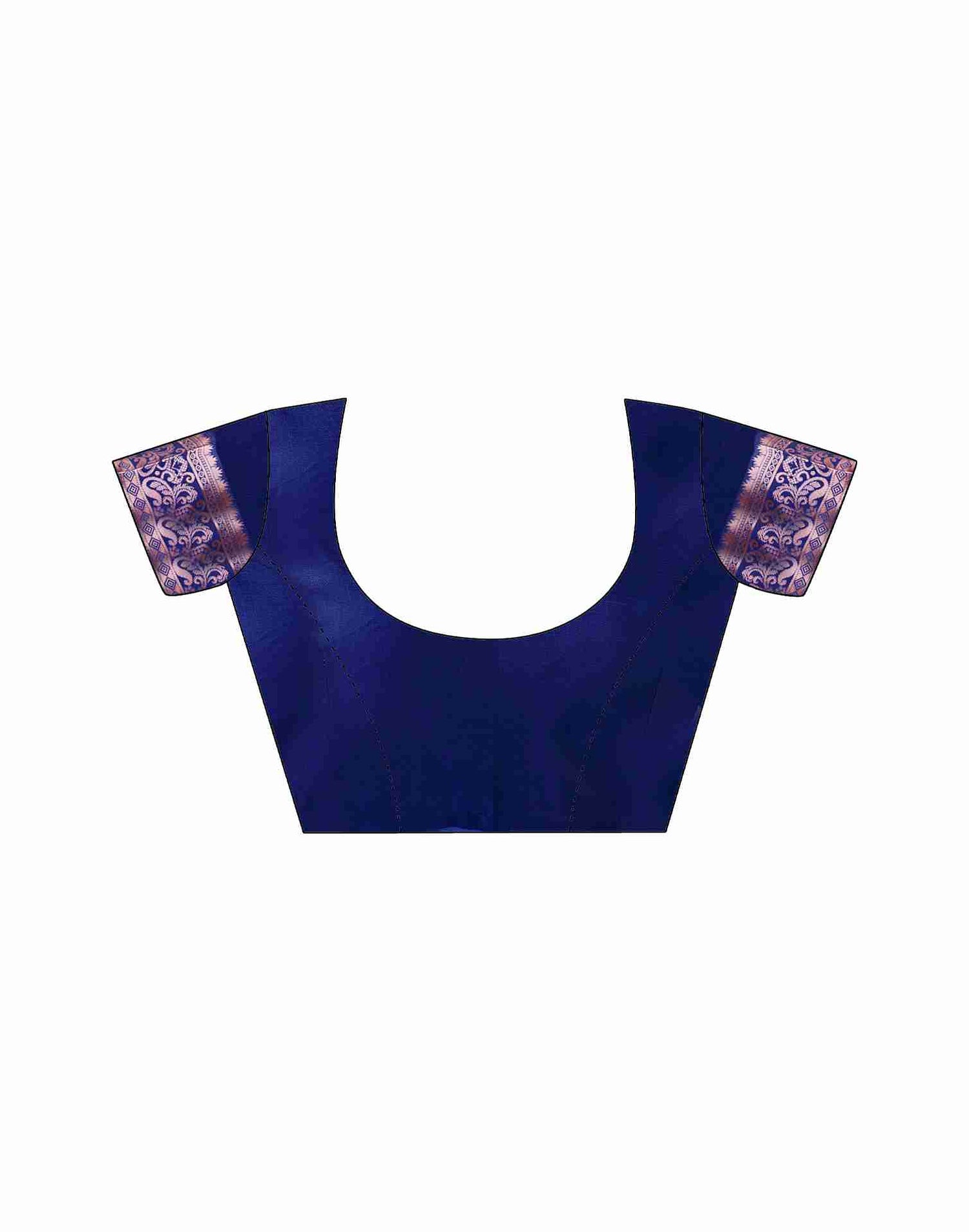 Blue Silk Woven Saree