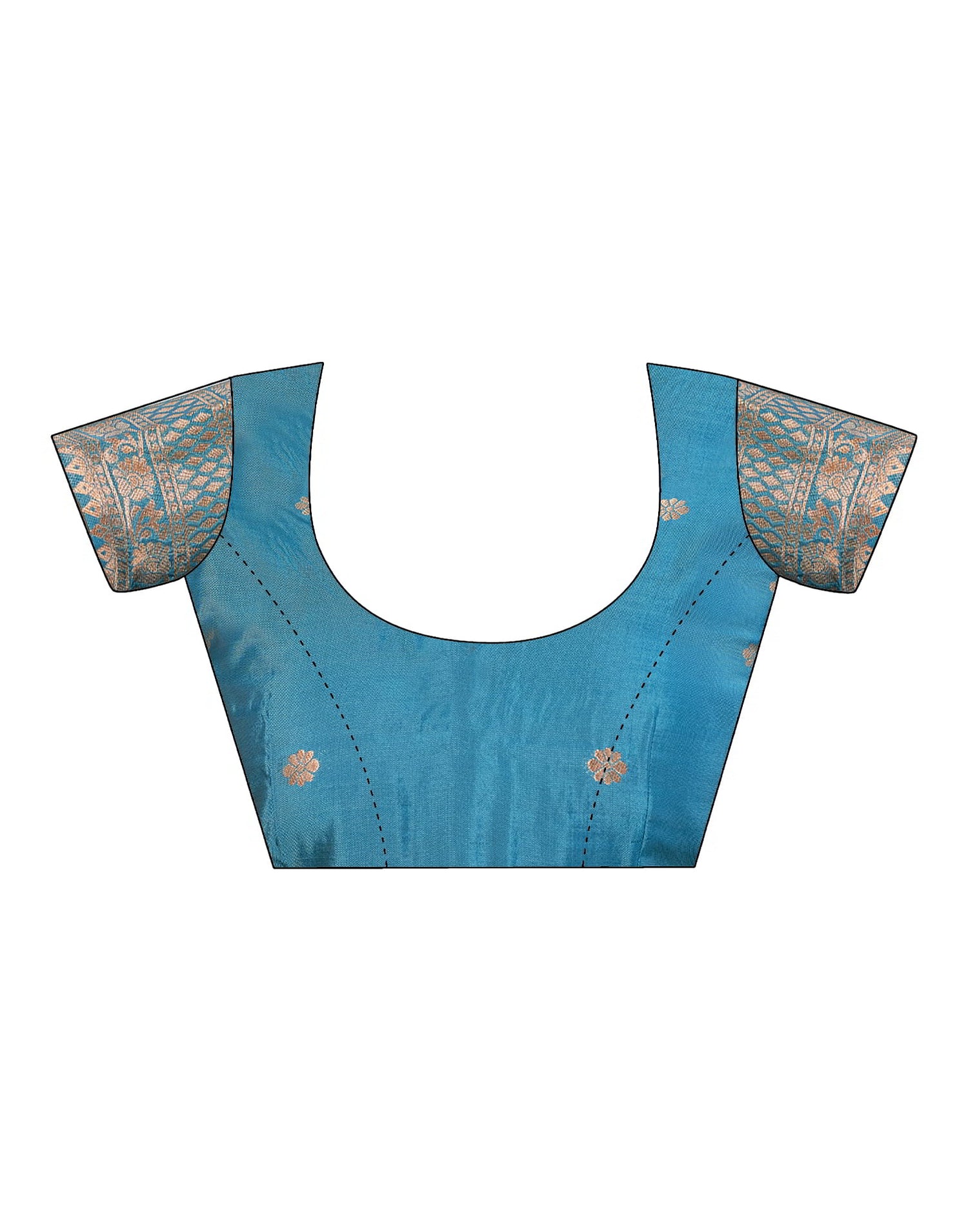 Green Banarasi Silk Woven Saree