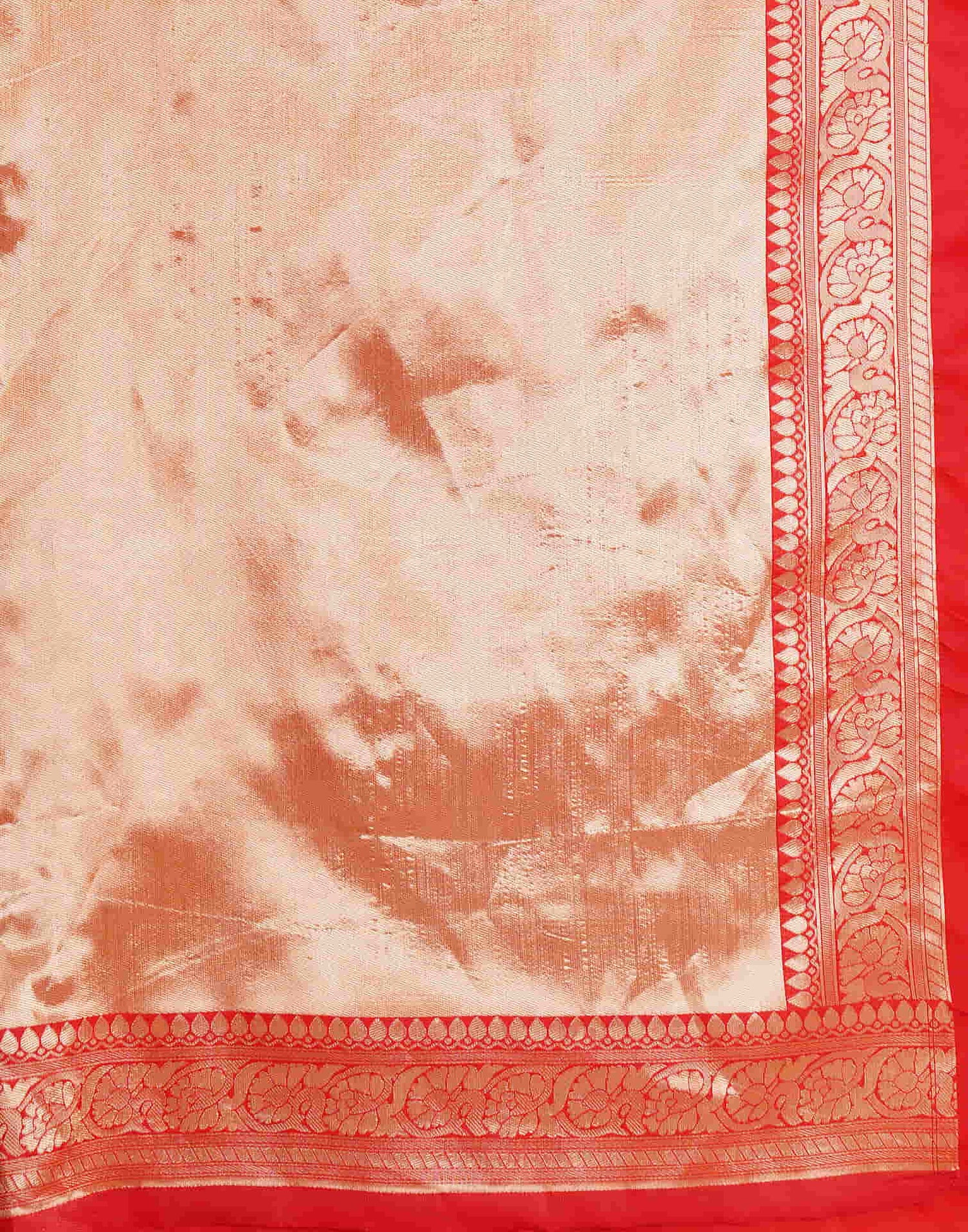 Red Silk Woven Banarasi Saree