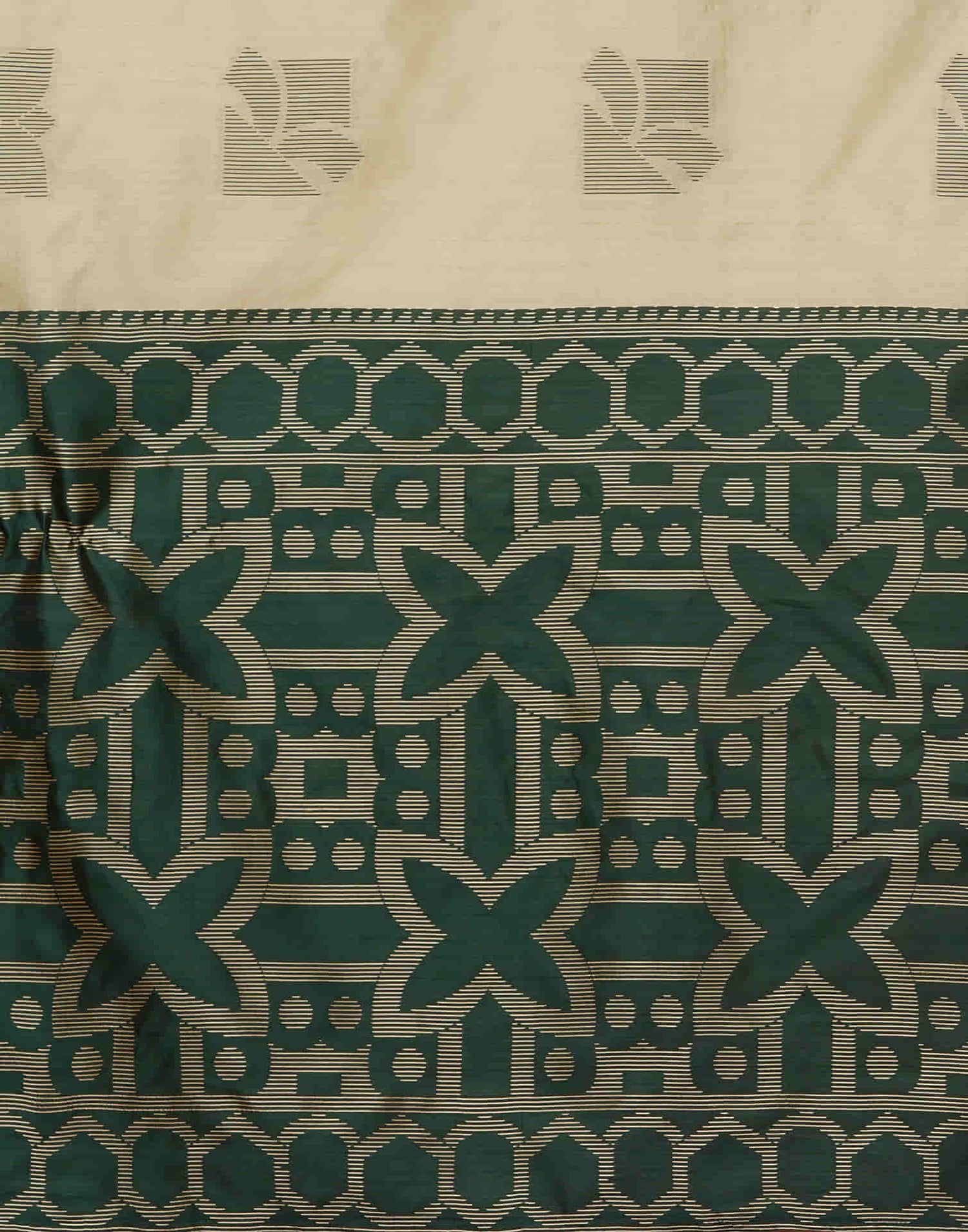 Khakhi Silk Woven Banarasi Saree