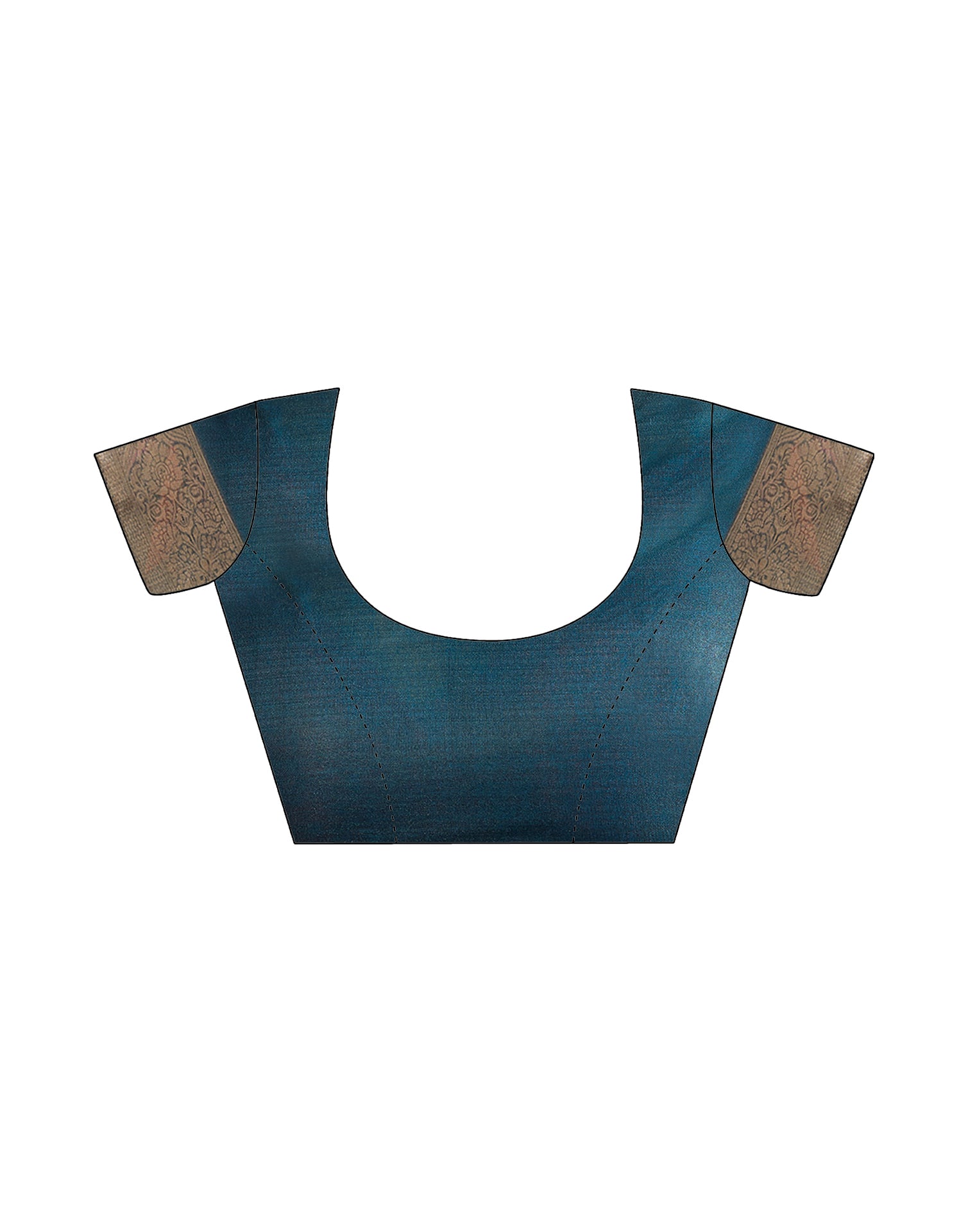 Light Blue Organza Jacquard Woven Saree