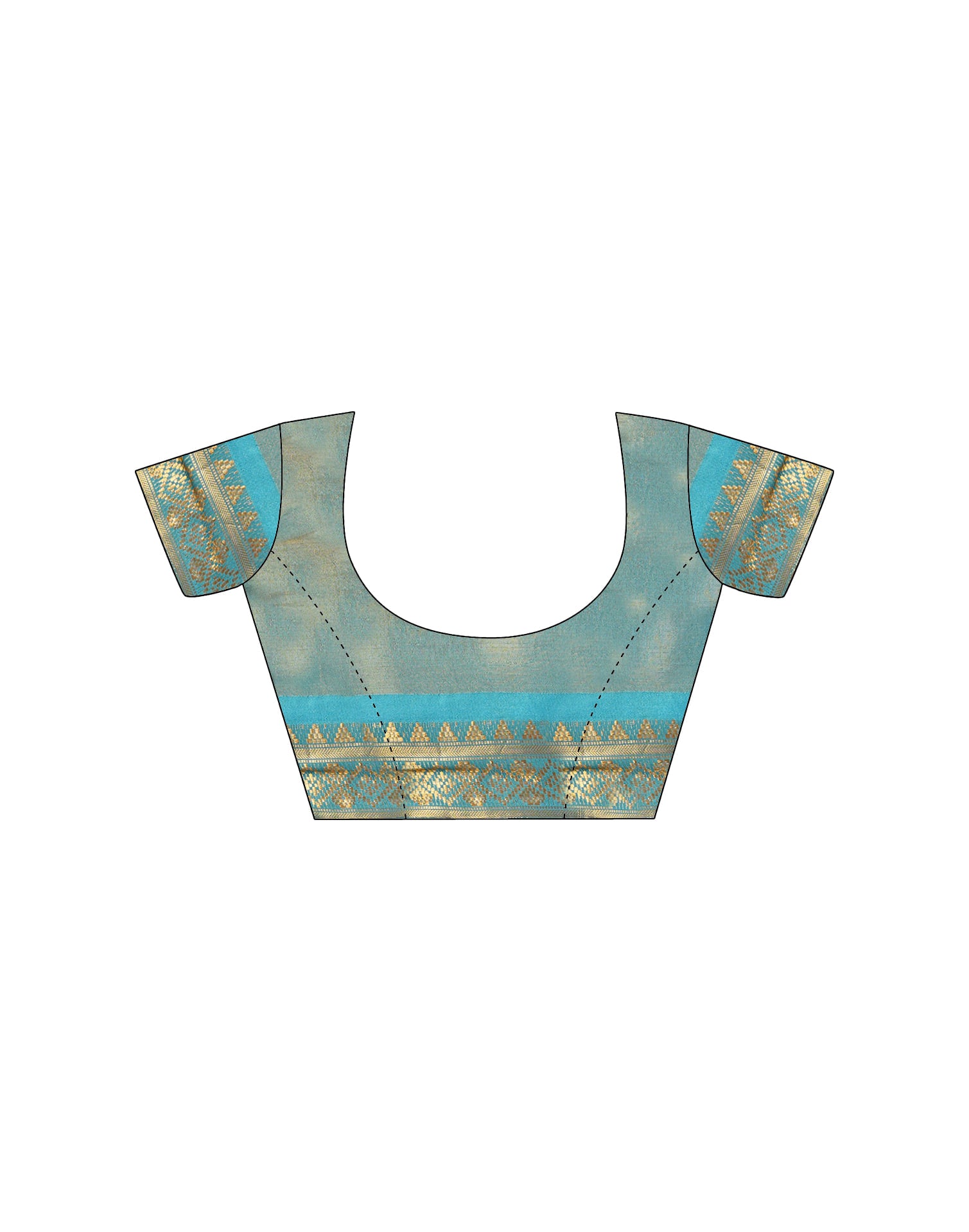 Lavender Silk Woven Kanjivaram Saree