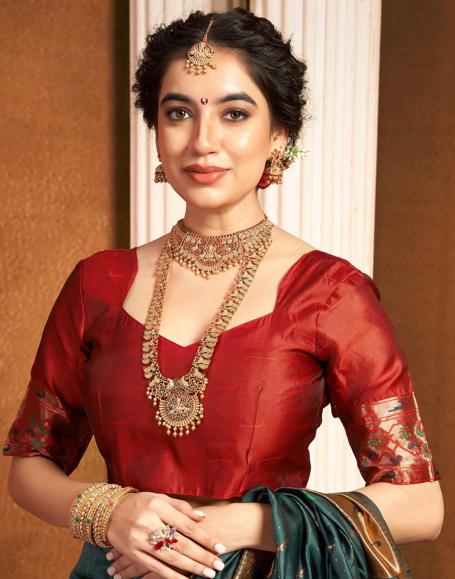 Green Silk Woven Paithani Saree