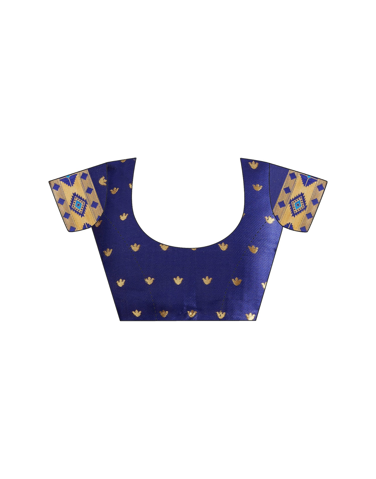 Blue Silk Woven Paithani Saree