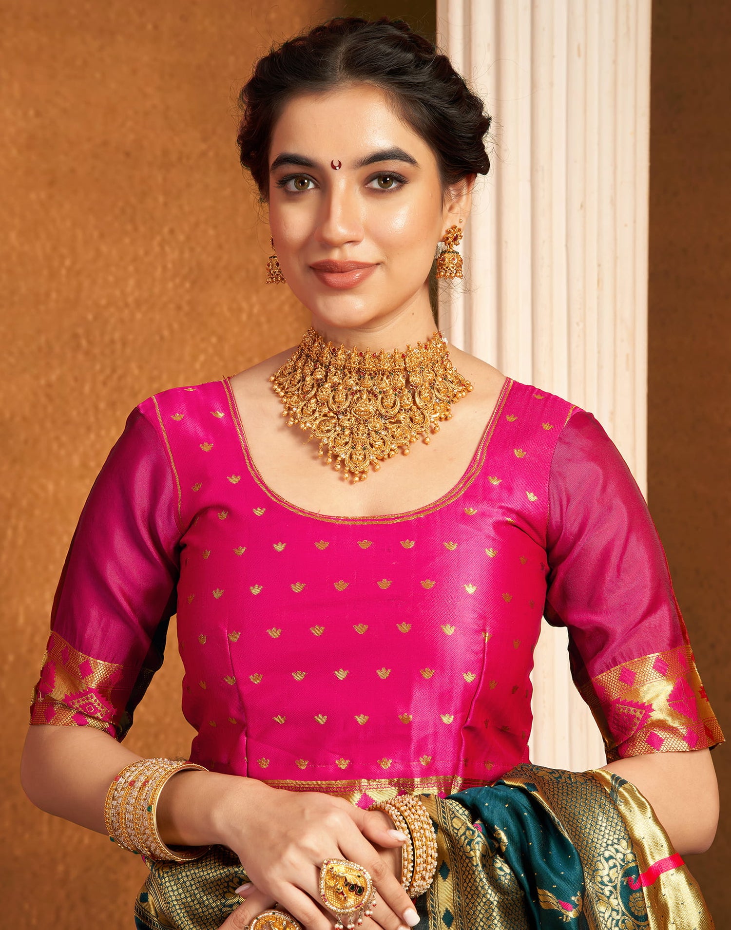 Green Silk Woven Paithani Saree