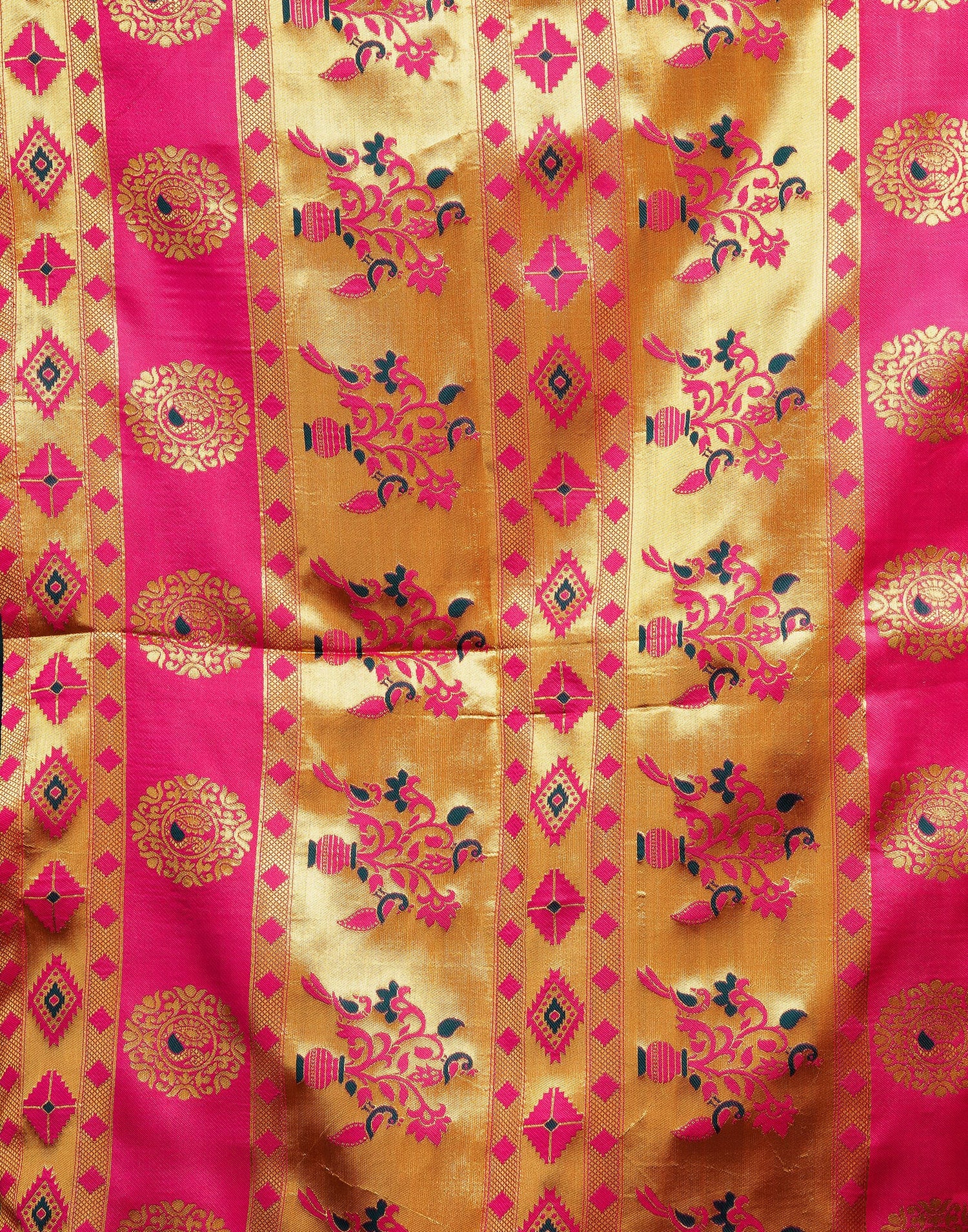 Green Silk Woven Paithani Saree