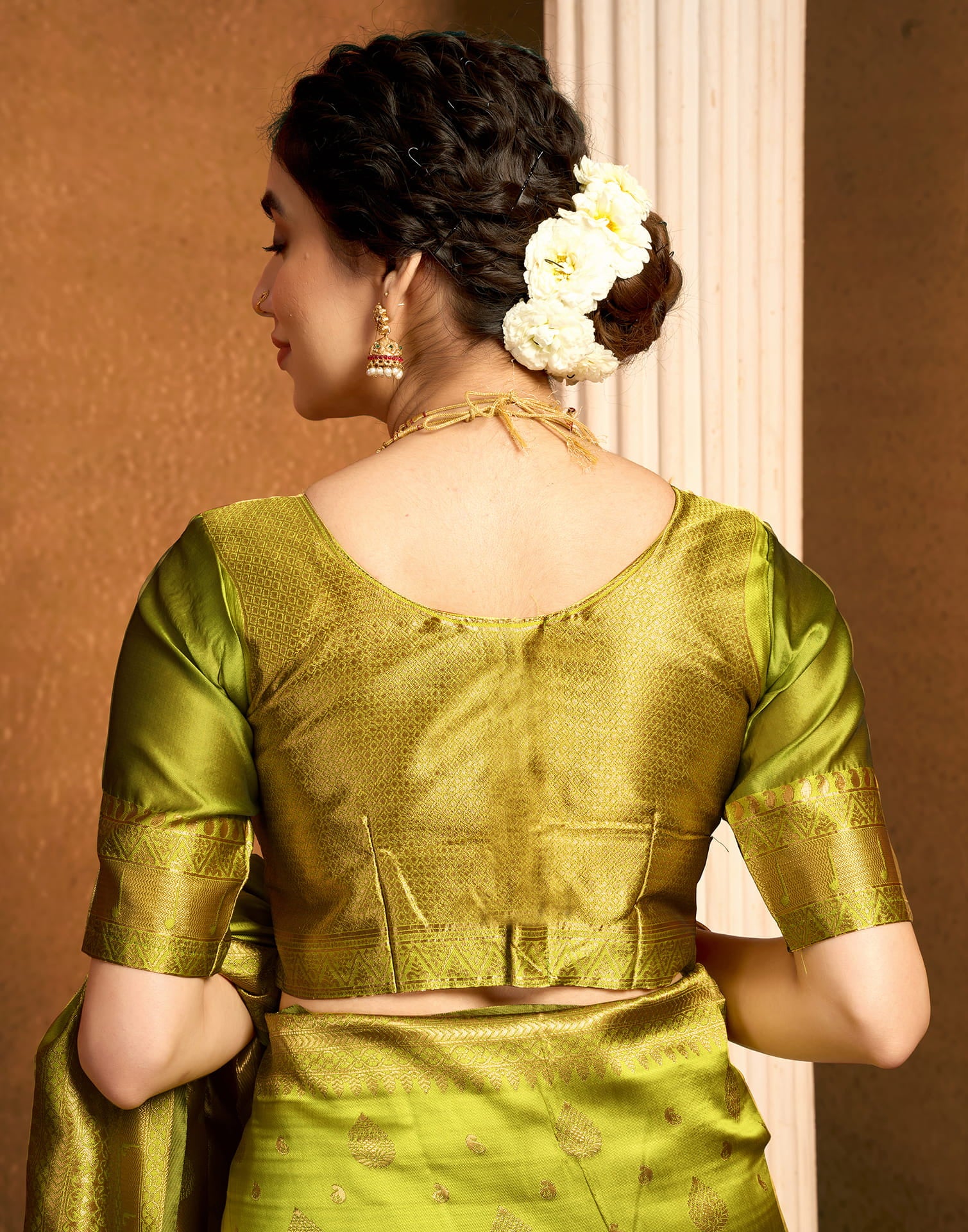 Green Silk Woven Paithani Saree