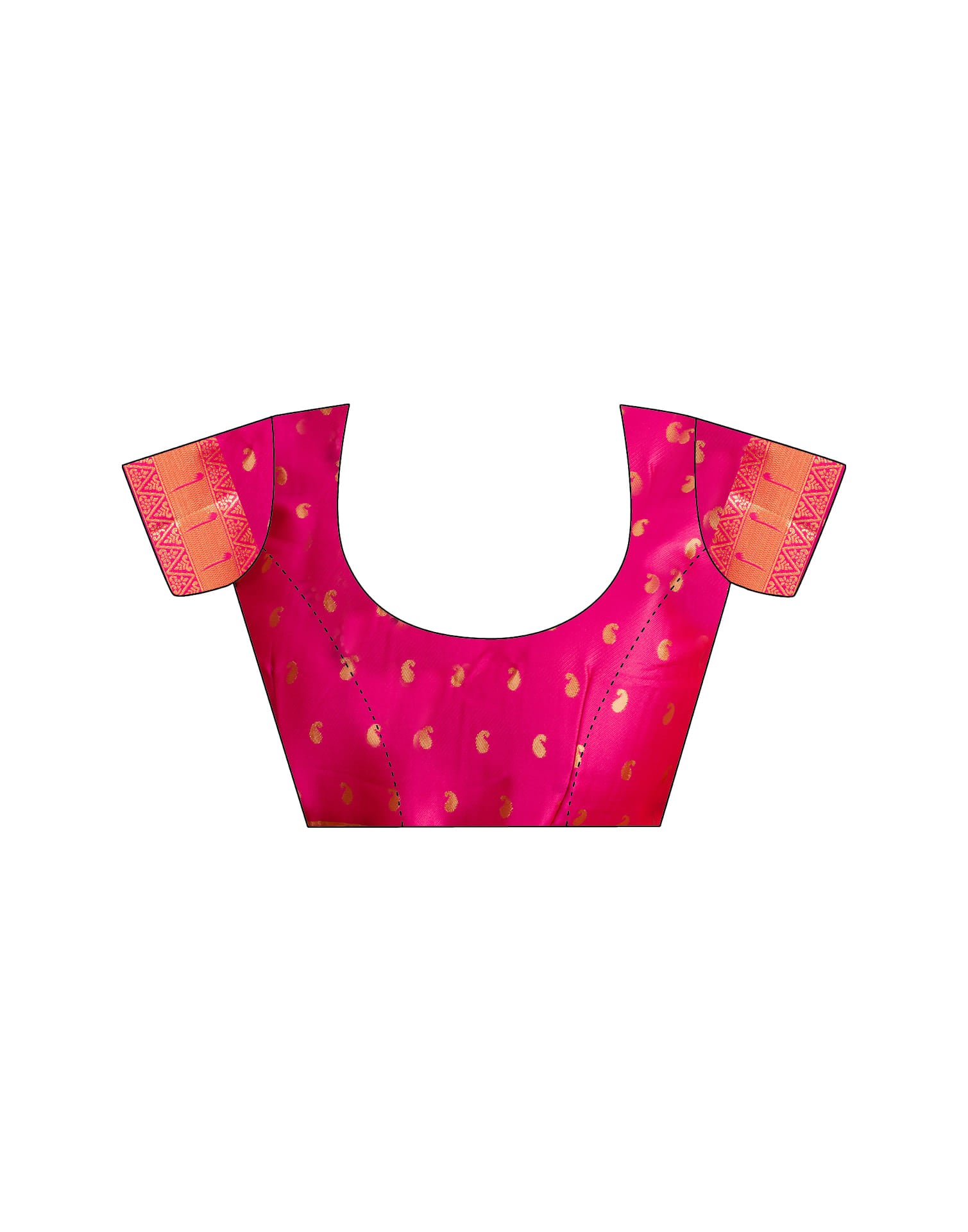 Pink Silk Woven Paithani Saree