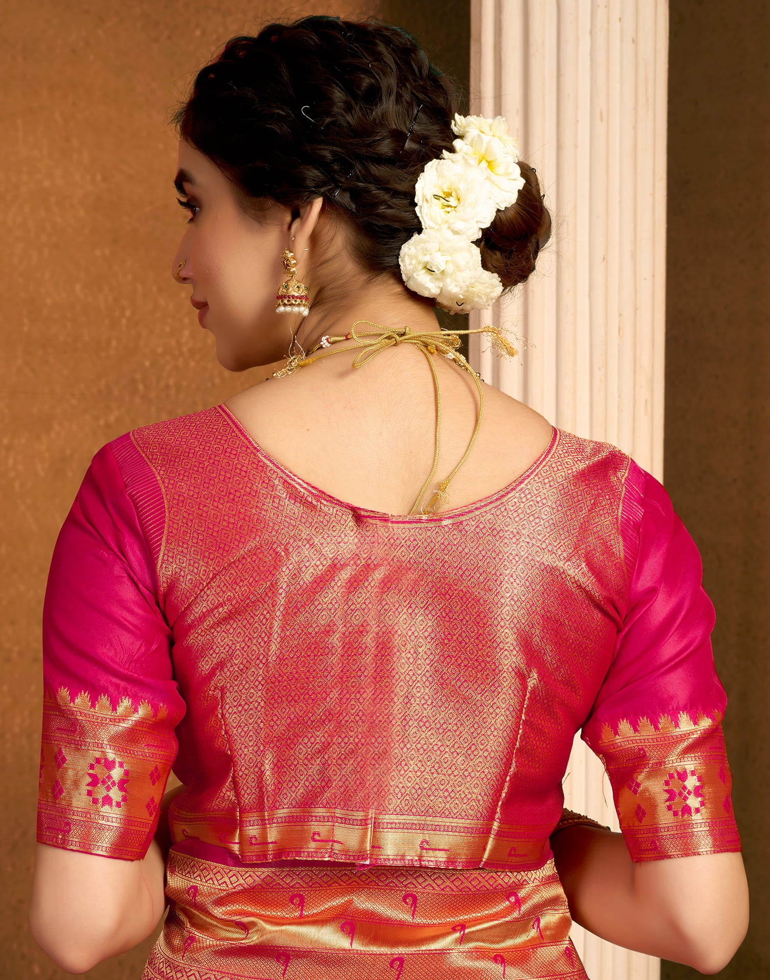 Red Silk Woven Paithani Saree
