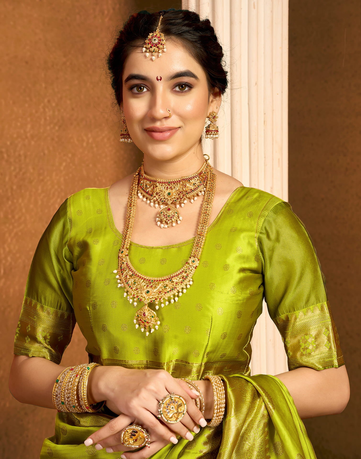 Green Silk Woven Paithani Saree