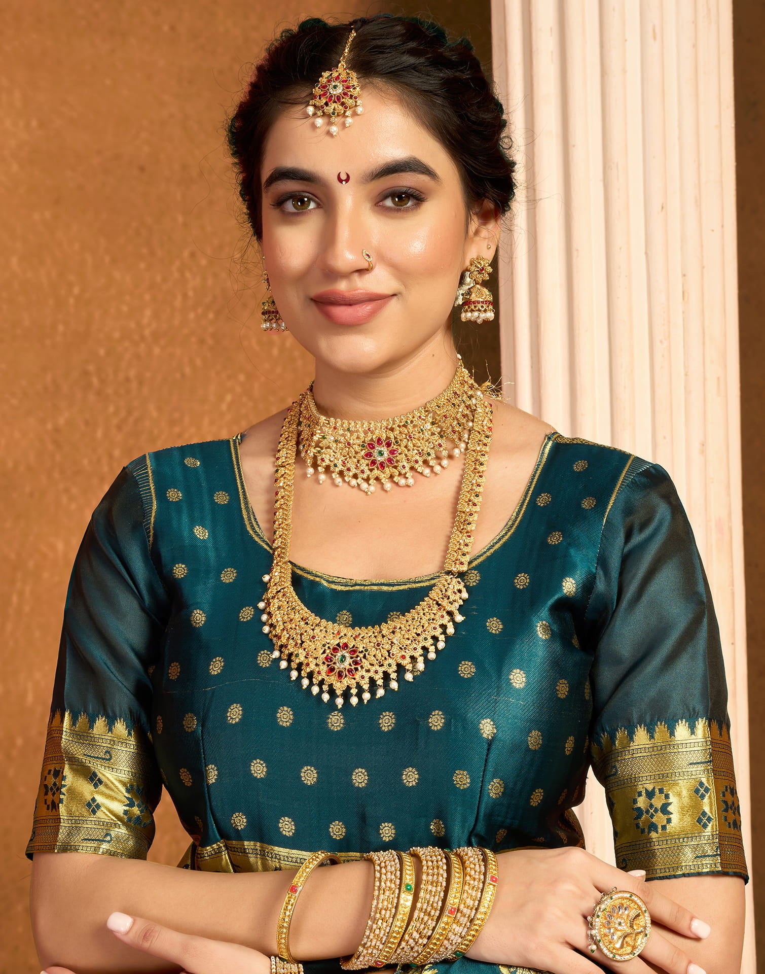 Green Silk Woven Paithani Saree