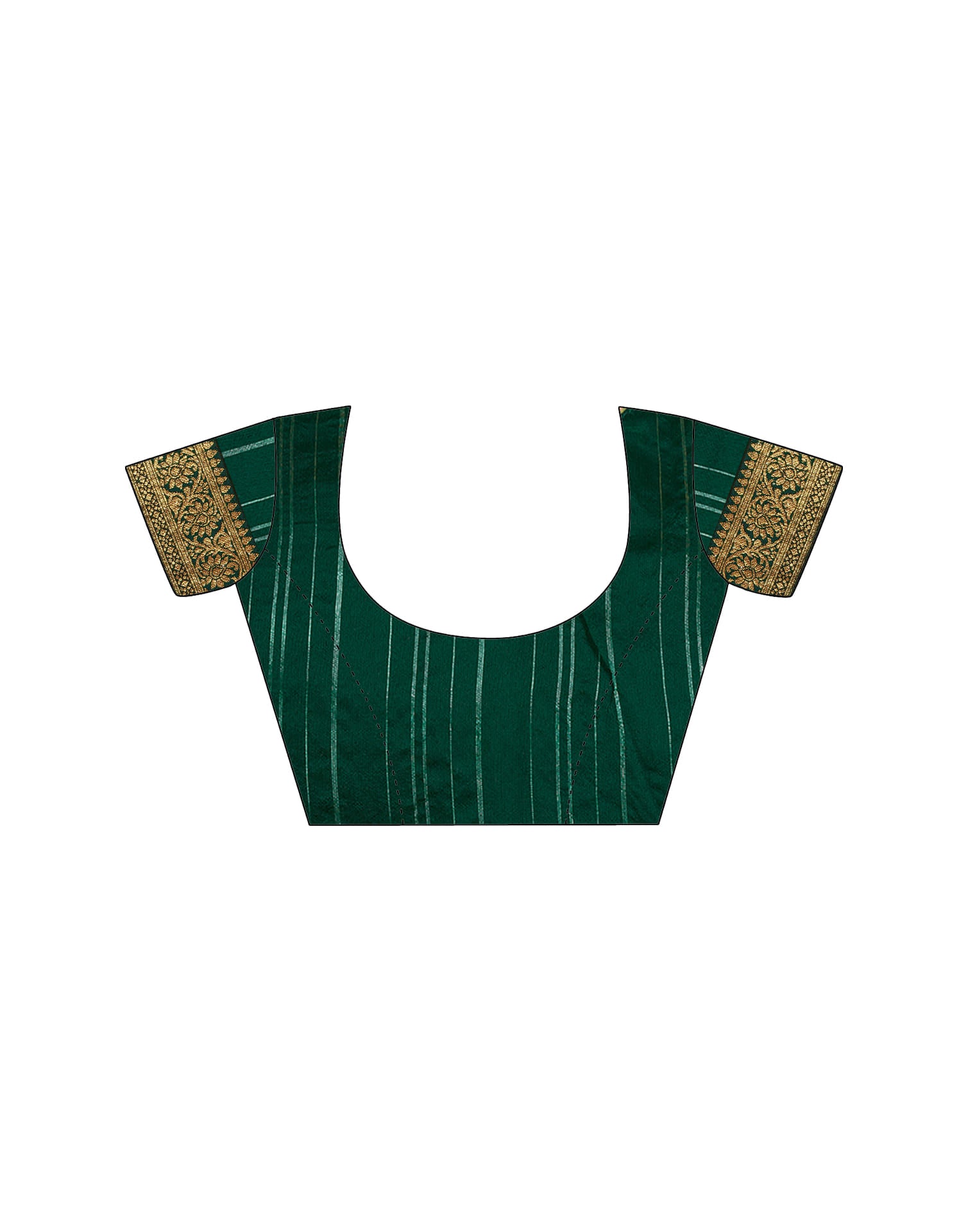 Green Georgette Embroidery Embellished Saree