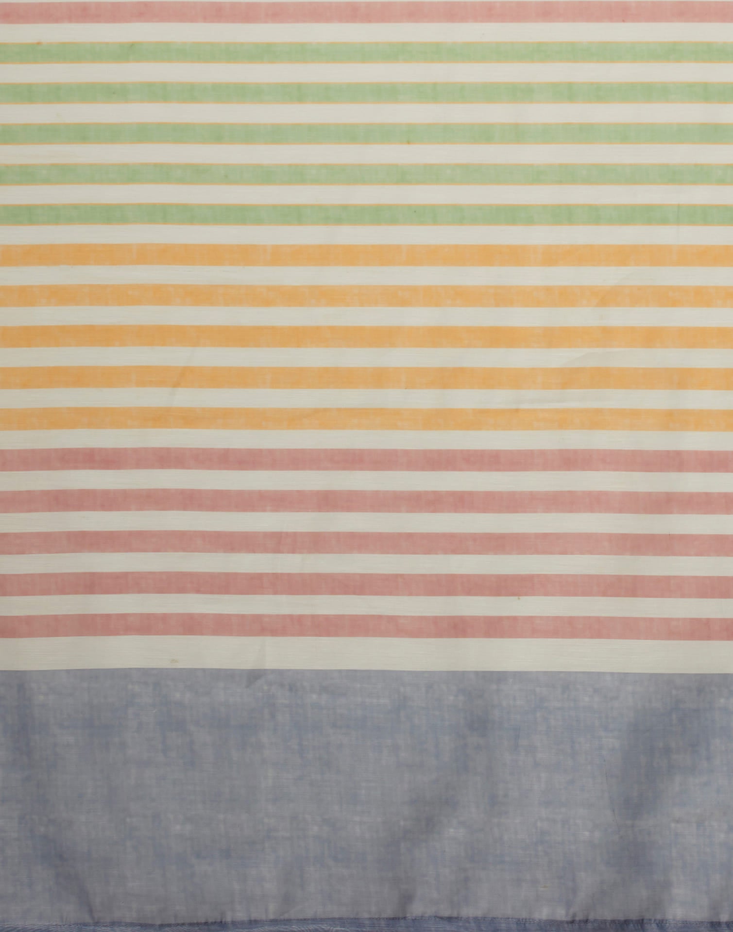 Multicoloured Cotton Blend Printed Saree