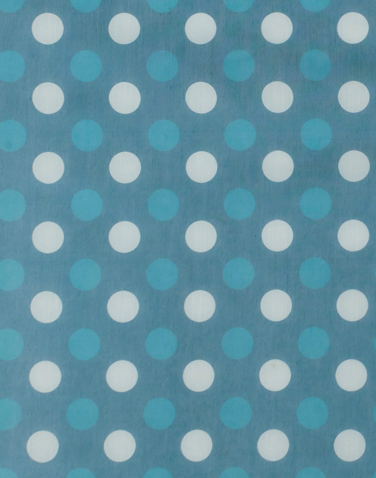 Turquoise Cotton Blend Printed Saree