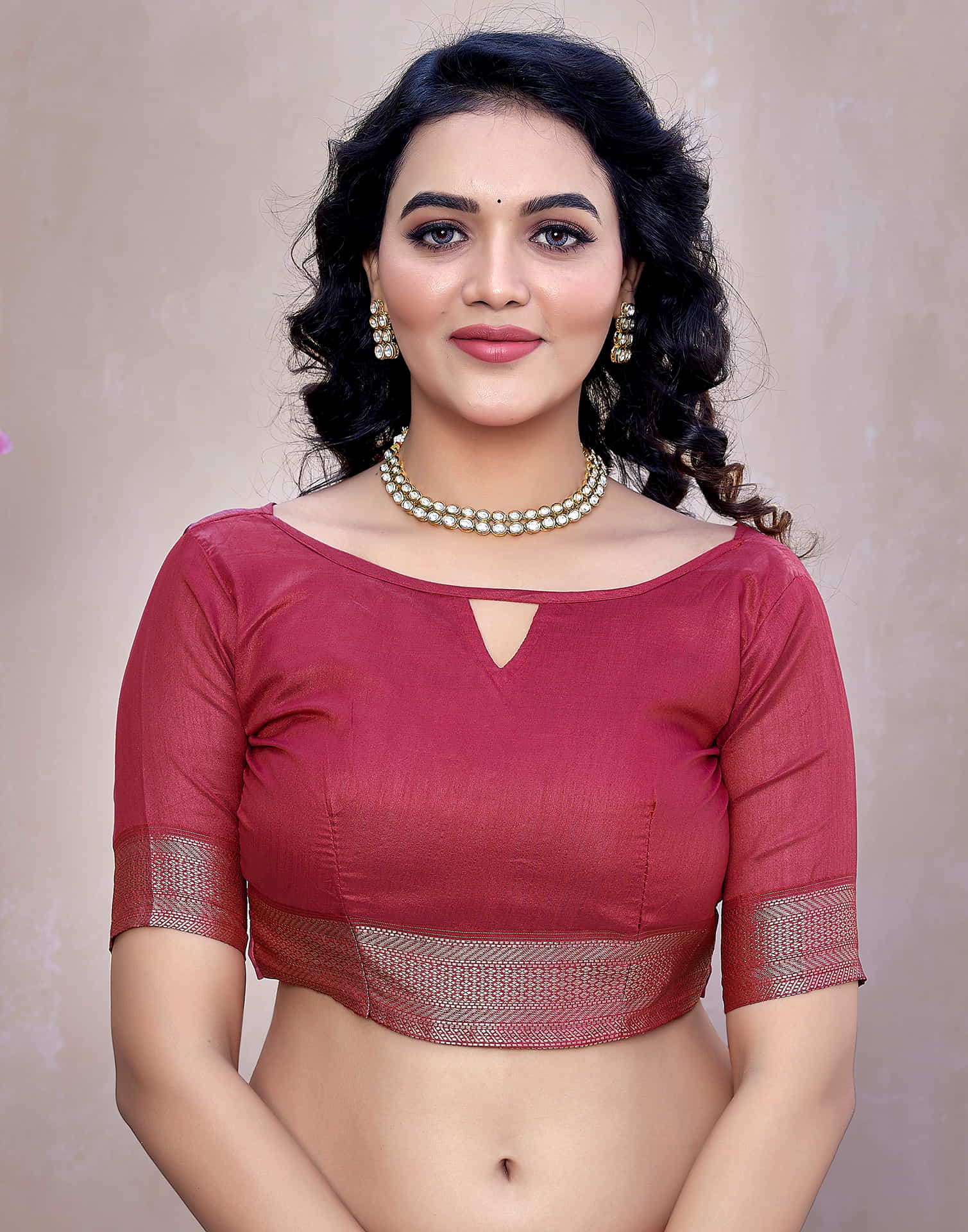 Pink Silk Woven Banarasi Saree