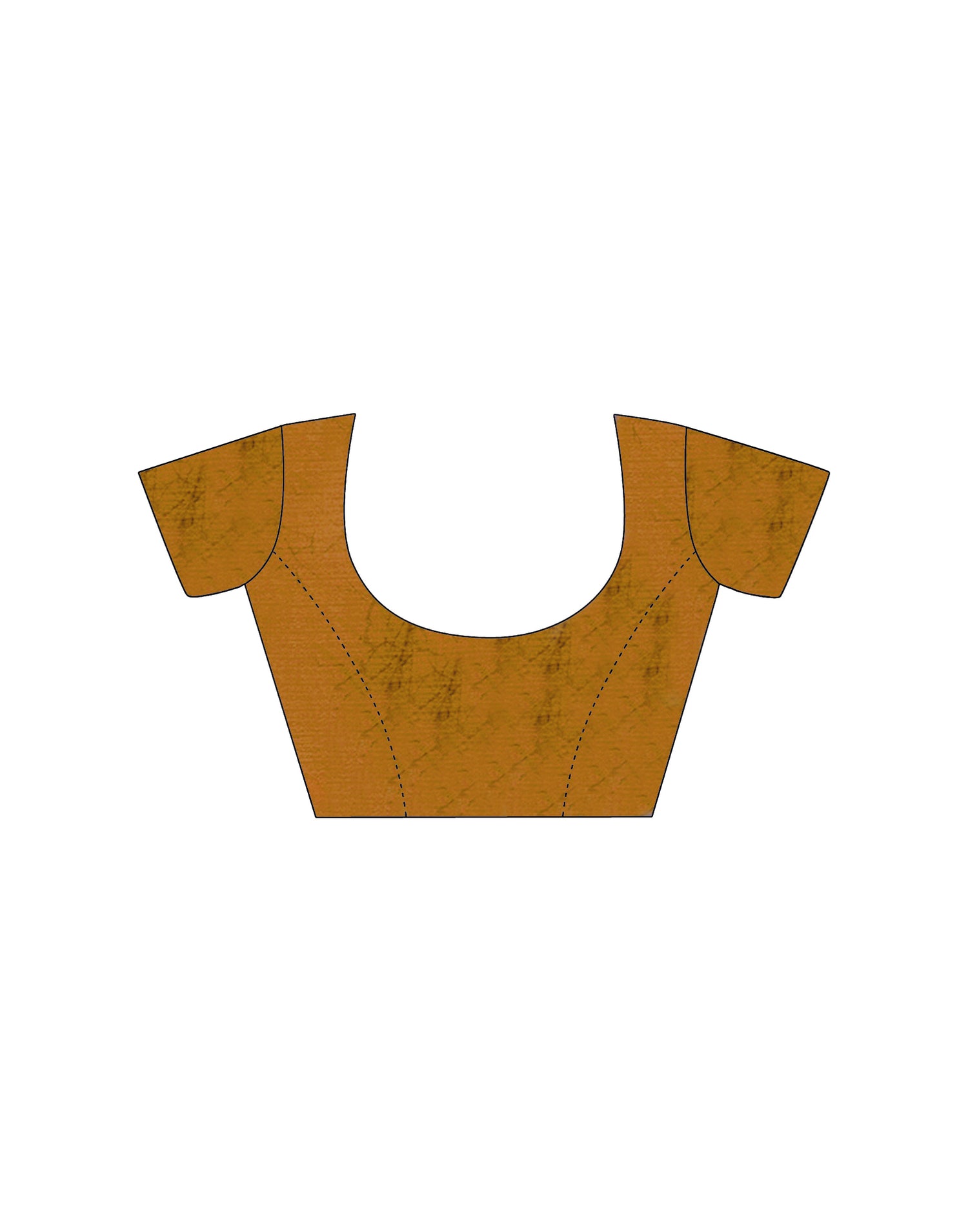 Turmeric Yellow Bhagalpuri Silk Printed Saree