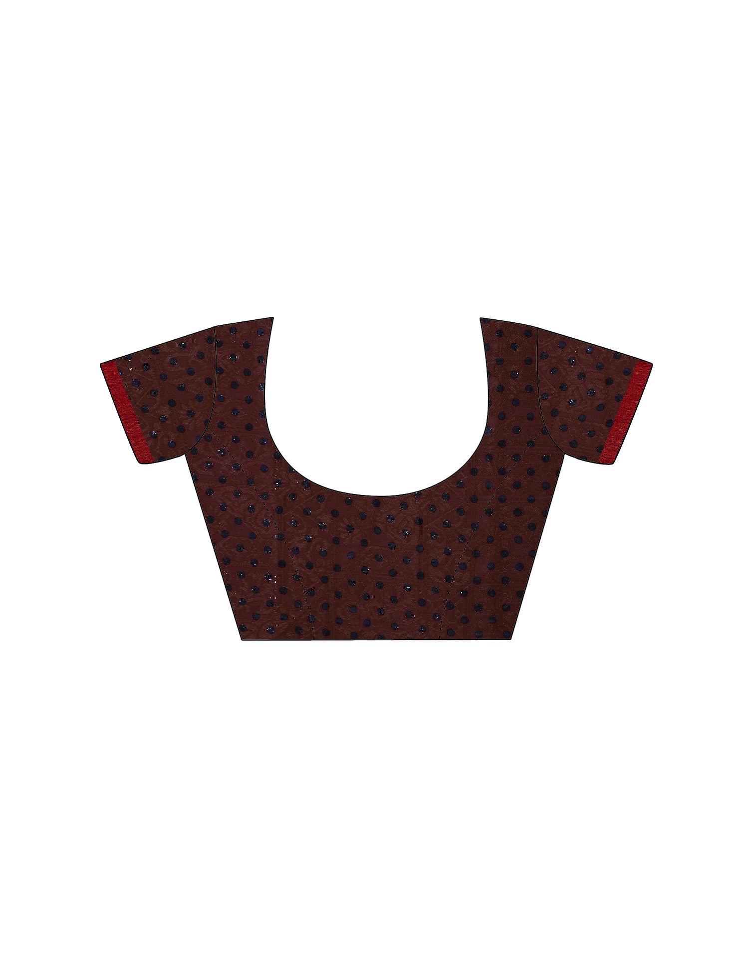 Brown Silk Woven Banarasi Saree