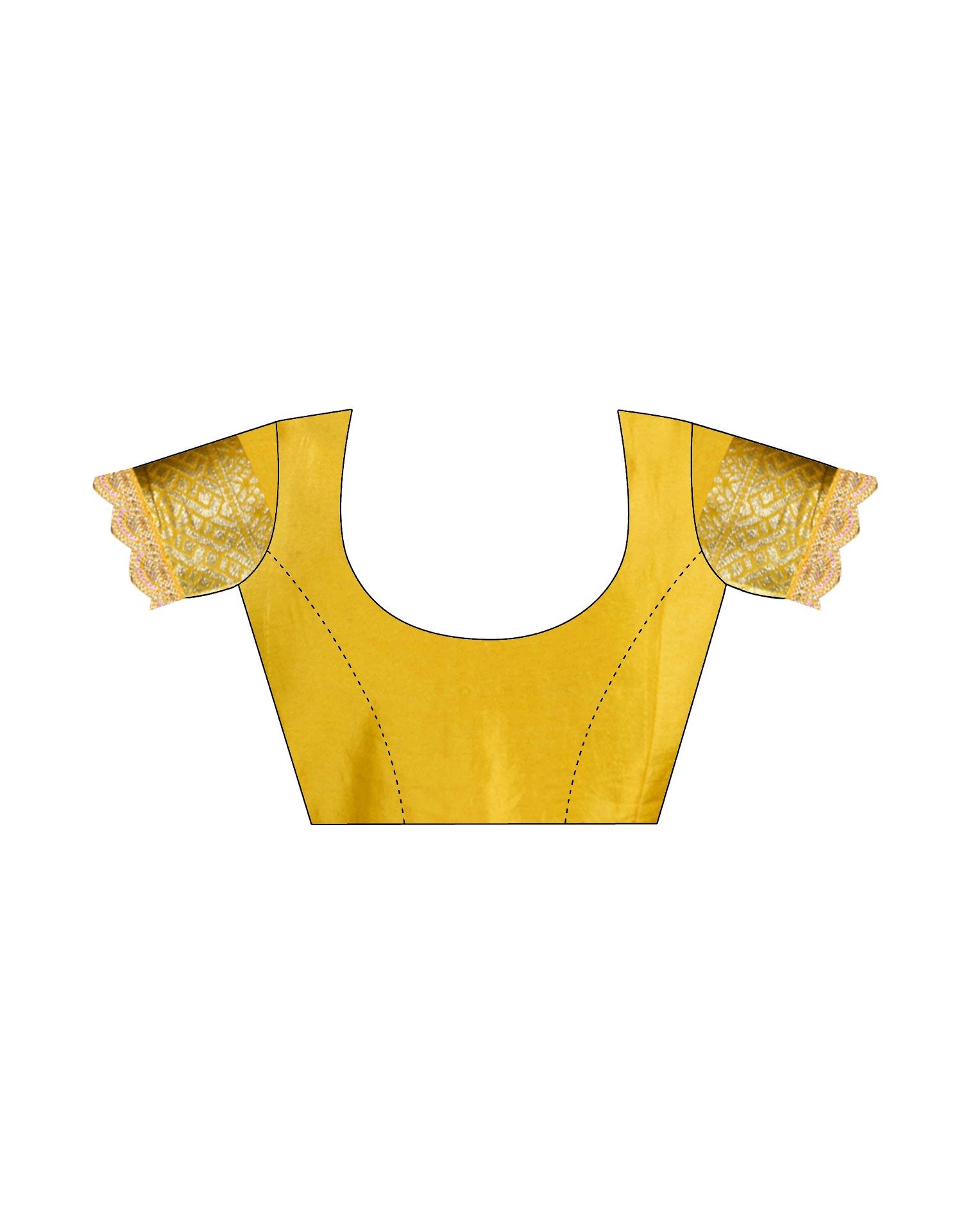 Dark Purple Silk Woven Banarasi Saree