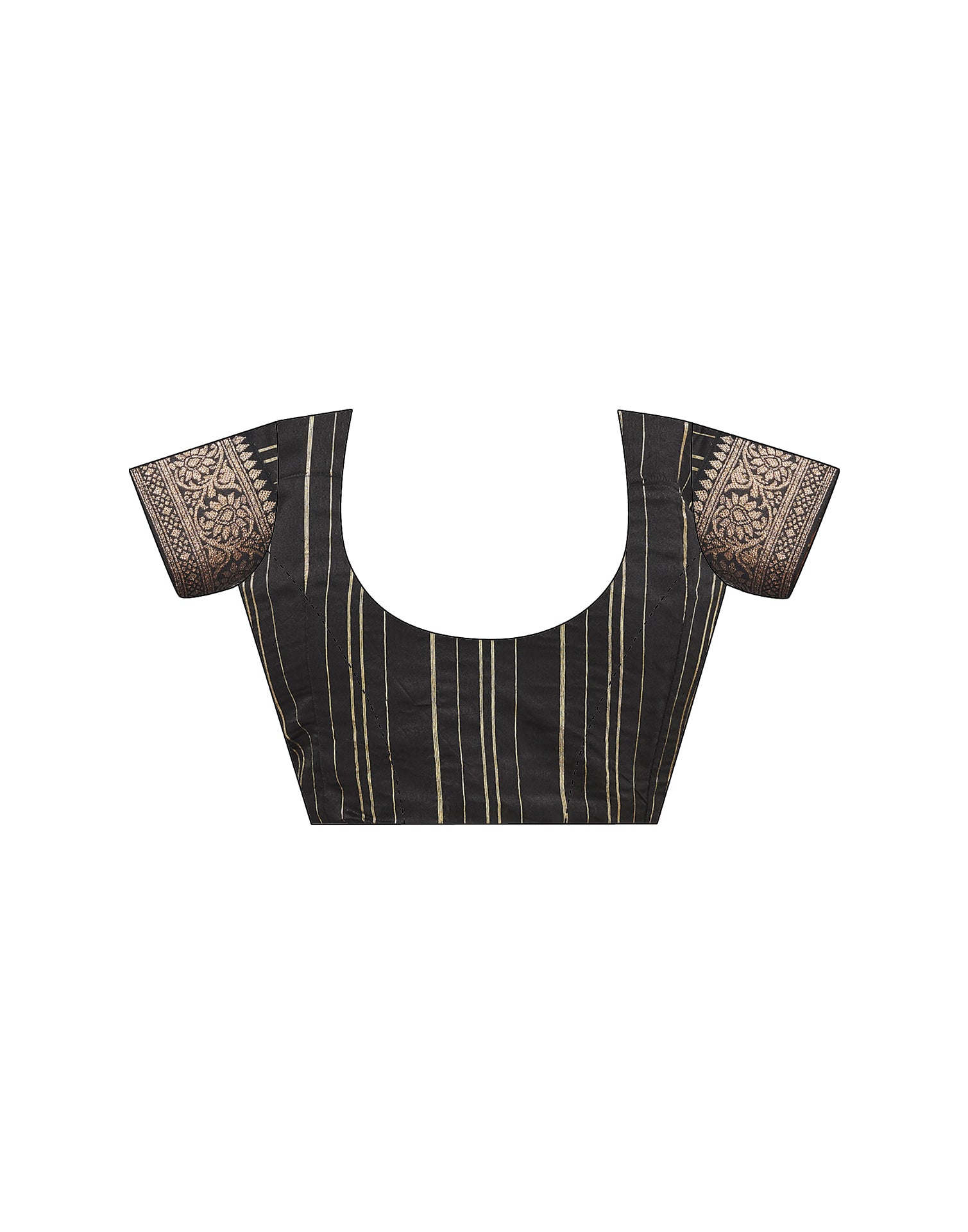 Black Georgette Stone Work Embellished Saree
