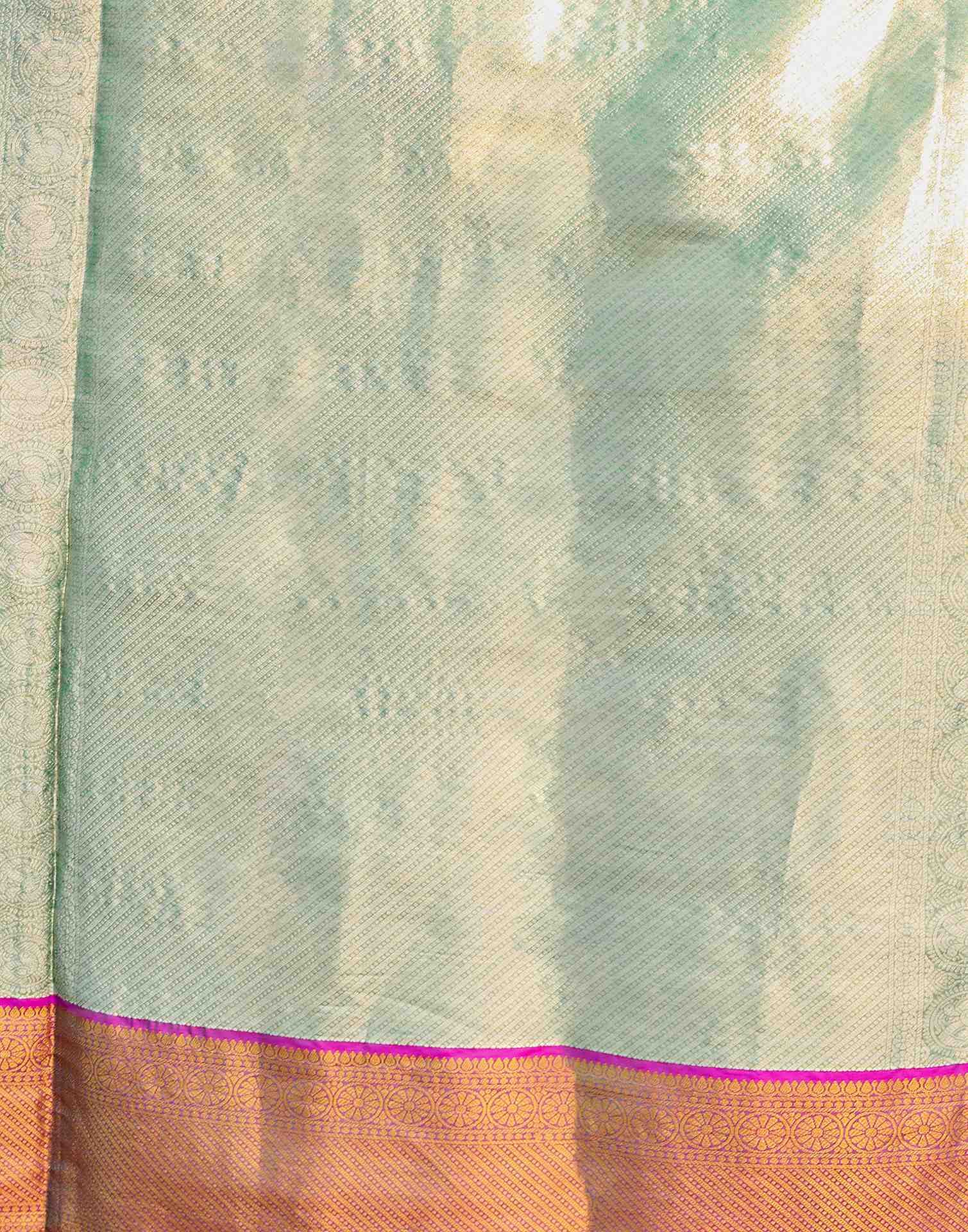 Green Silk Woven Kanjivaram Saree