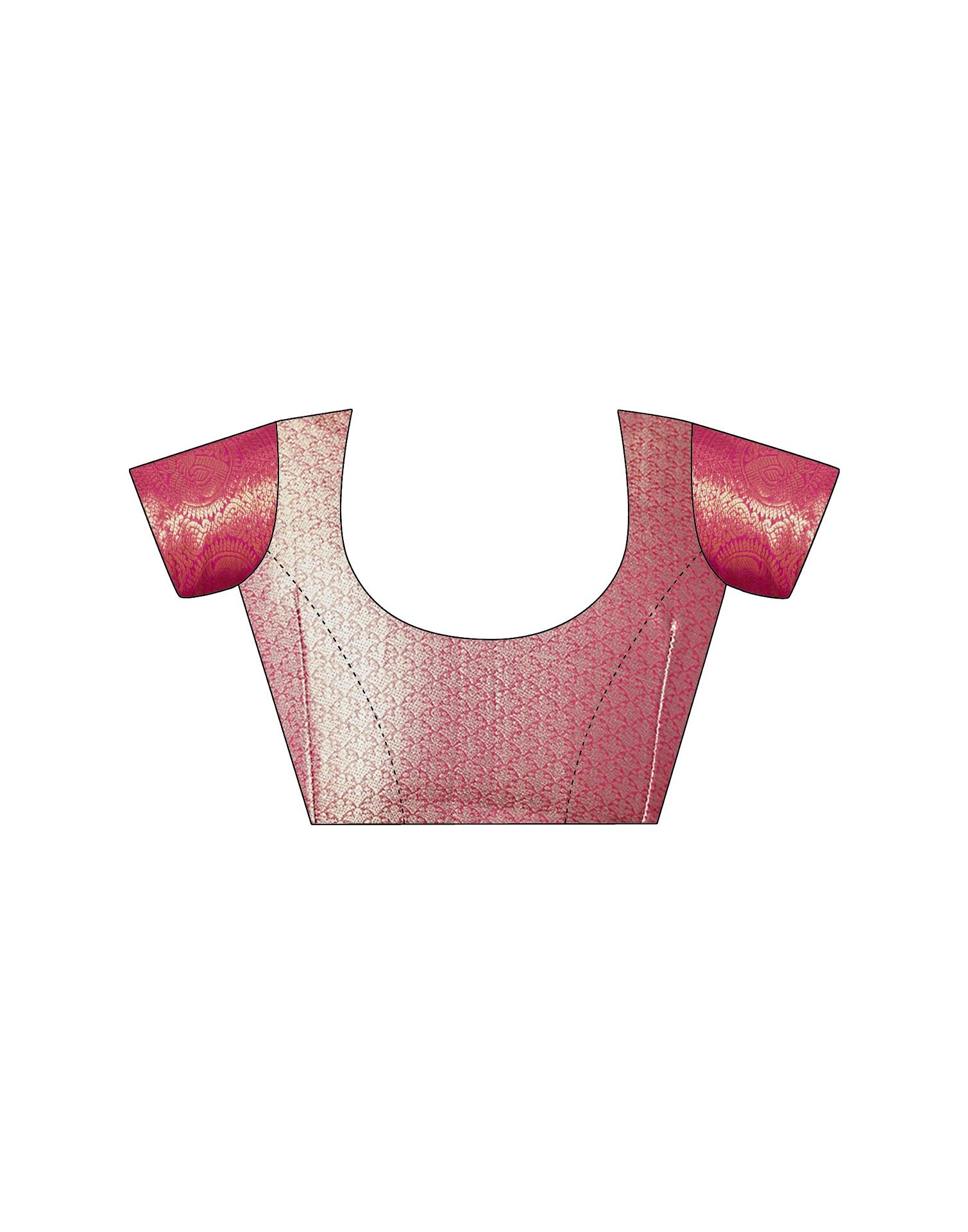 Pink Silk Woven Kanjivaram Saree